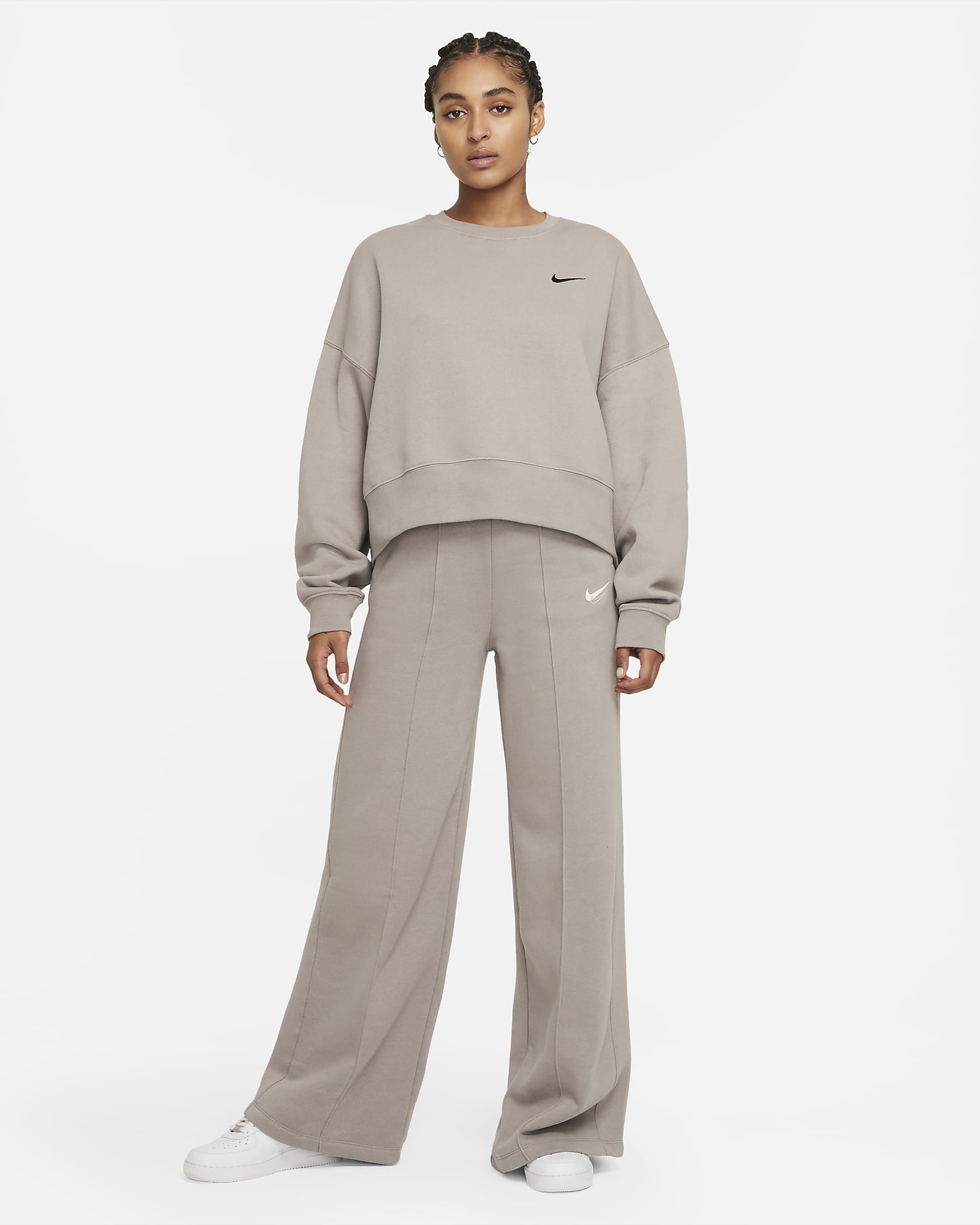 Nike Sportswear Women's Fleece Crop Top. Nike AE