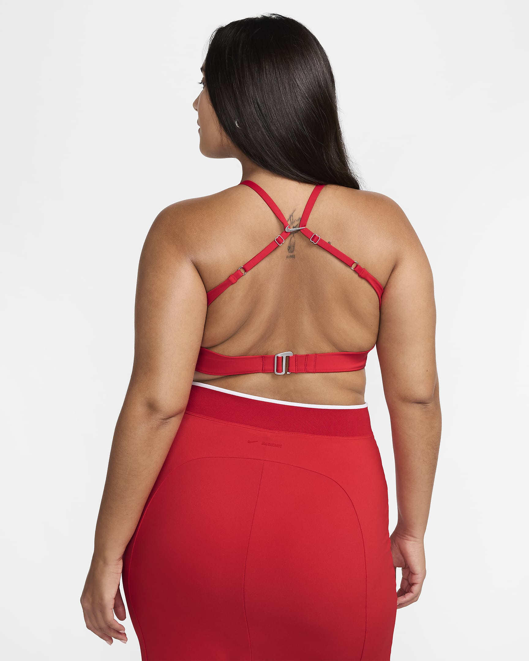 Bra para mujer Nike x Jacquemus - Rojo universitario/Blanco