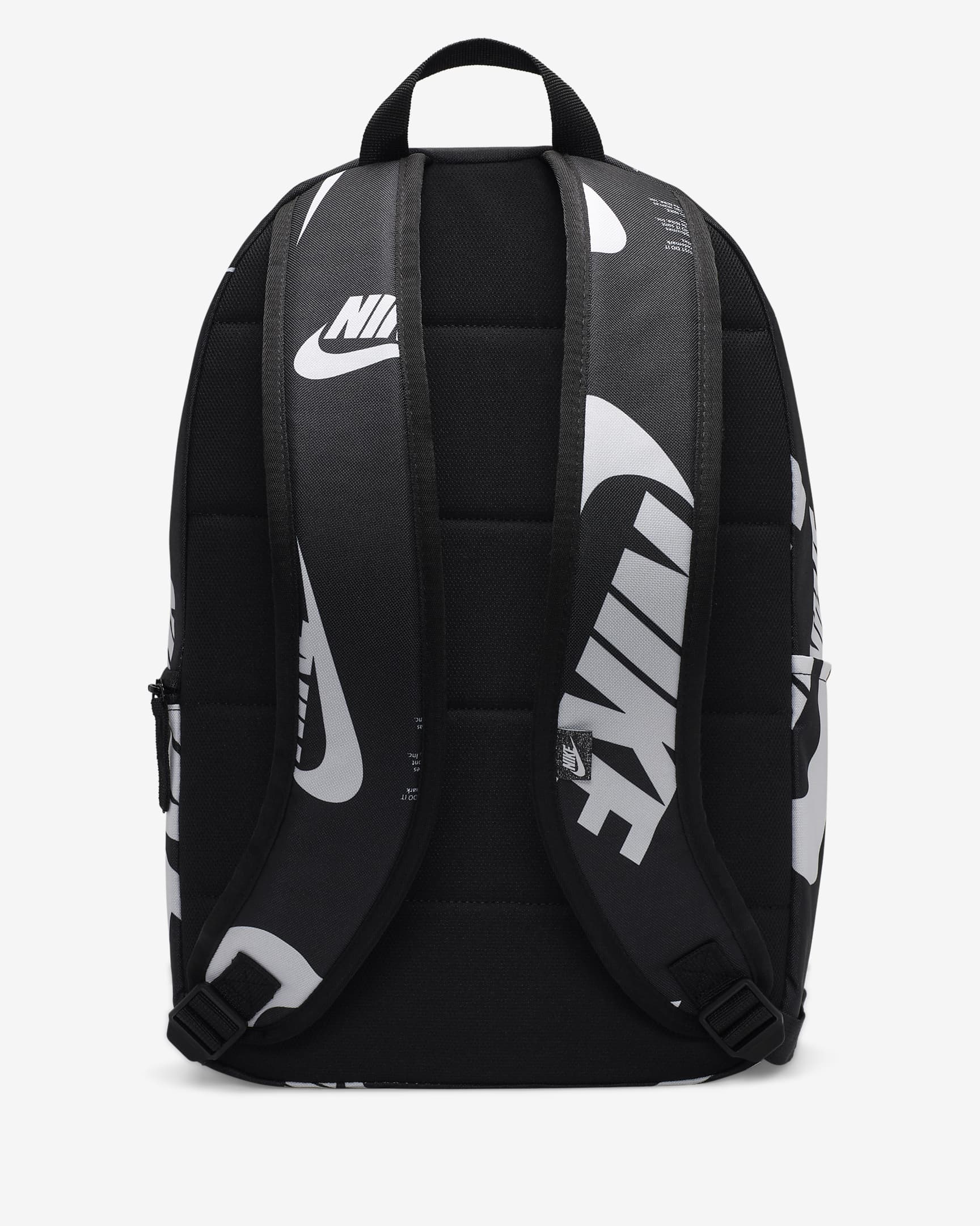 Nike Heritage Backpack (25L) - Black/Black/University Red