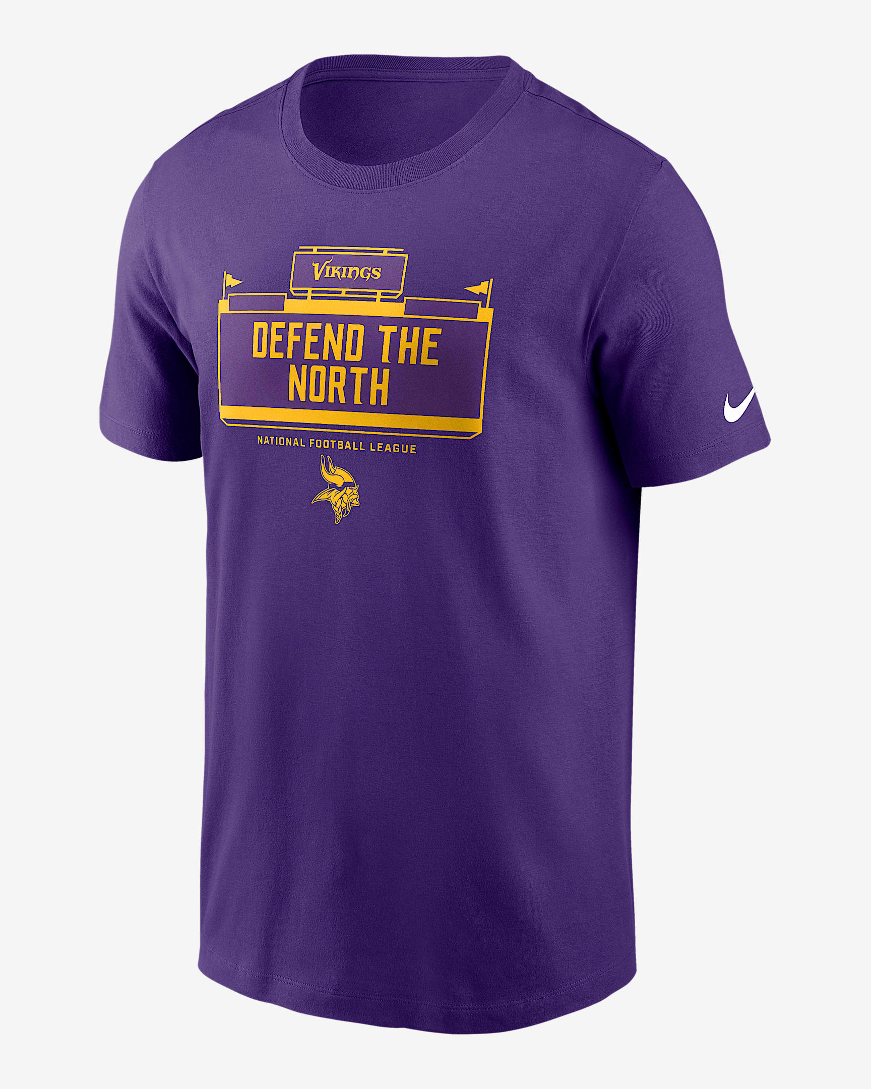 Minnesota Vikings Local Essential Men's Nike NFL T-Shirt - Purple