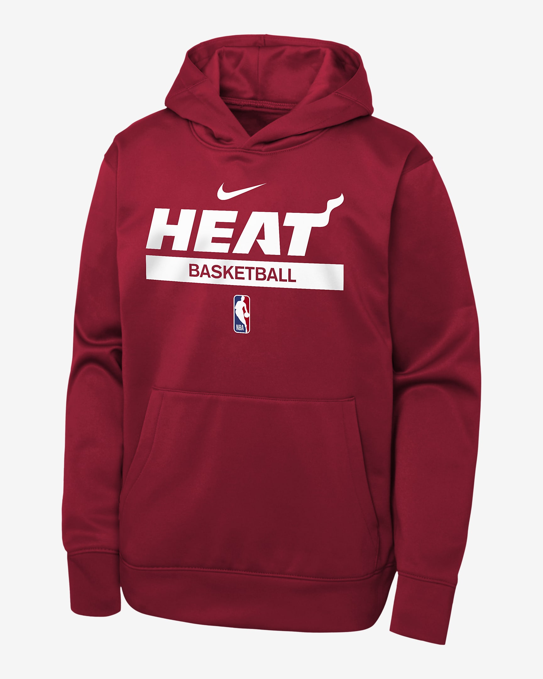 Miami Heat Spotlight Big Kids' Nike Dri-FIT NBA Pullover Hoodie. Nike.com