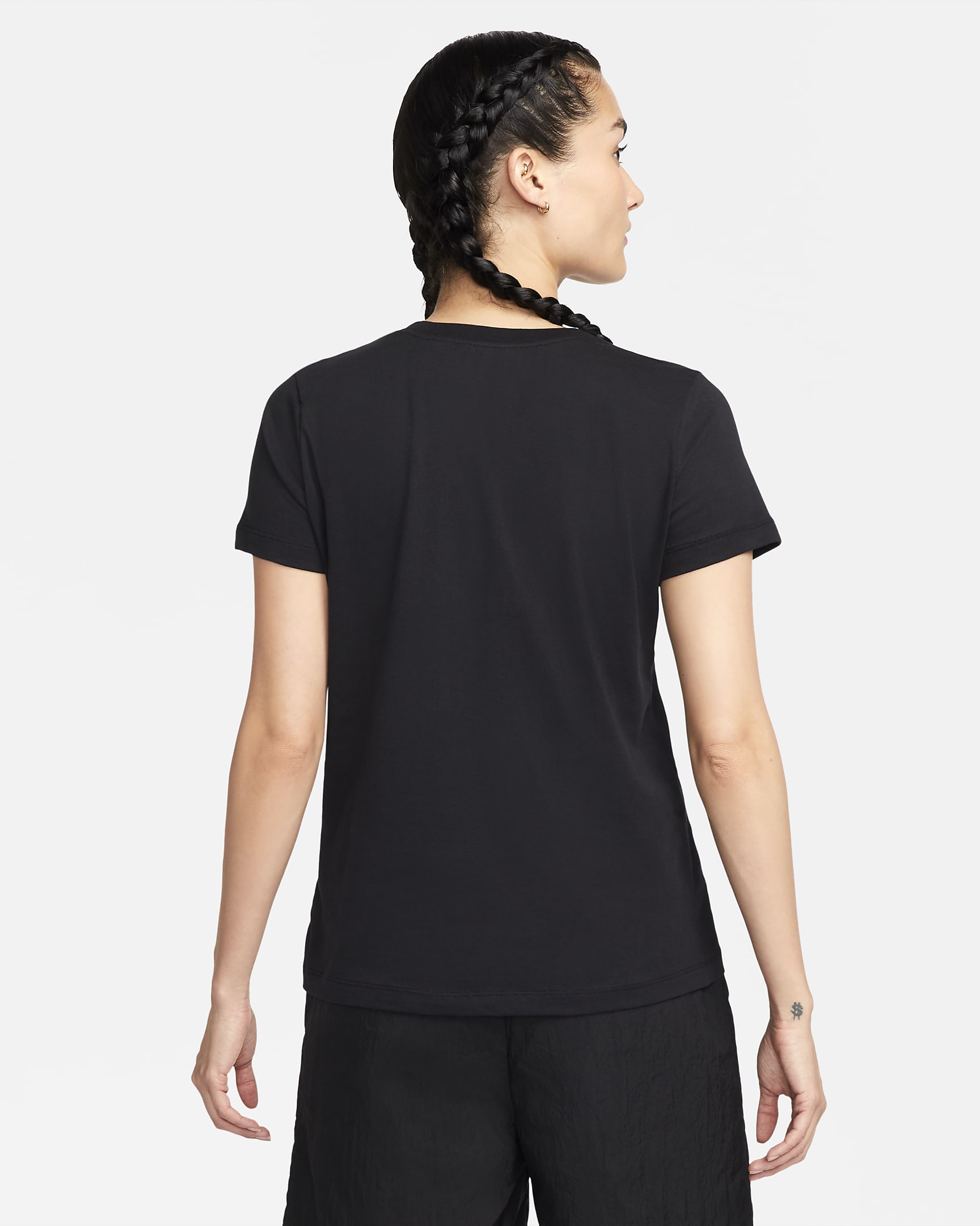 Nike Sportswear Women's T-Shirt - Black/White