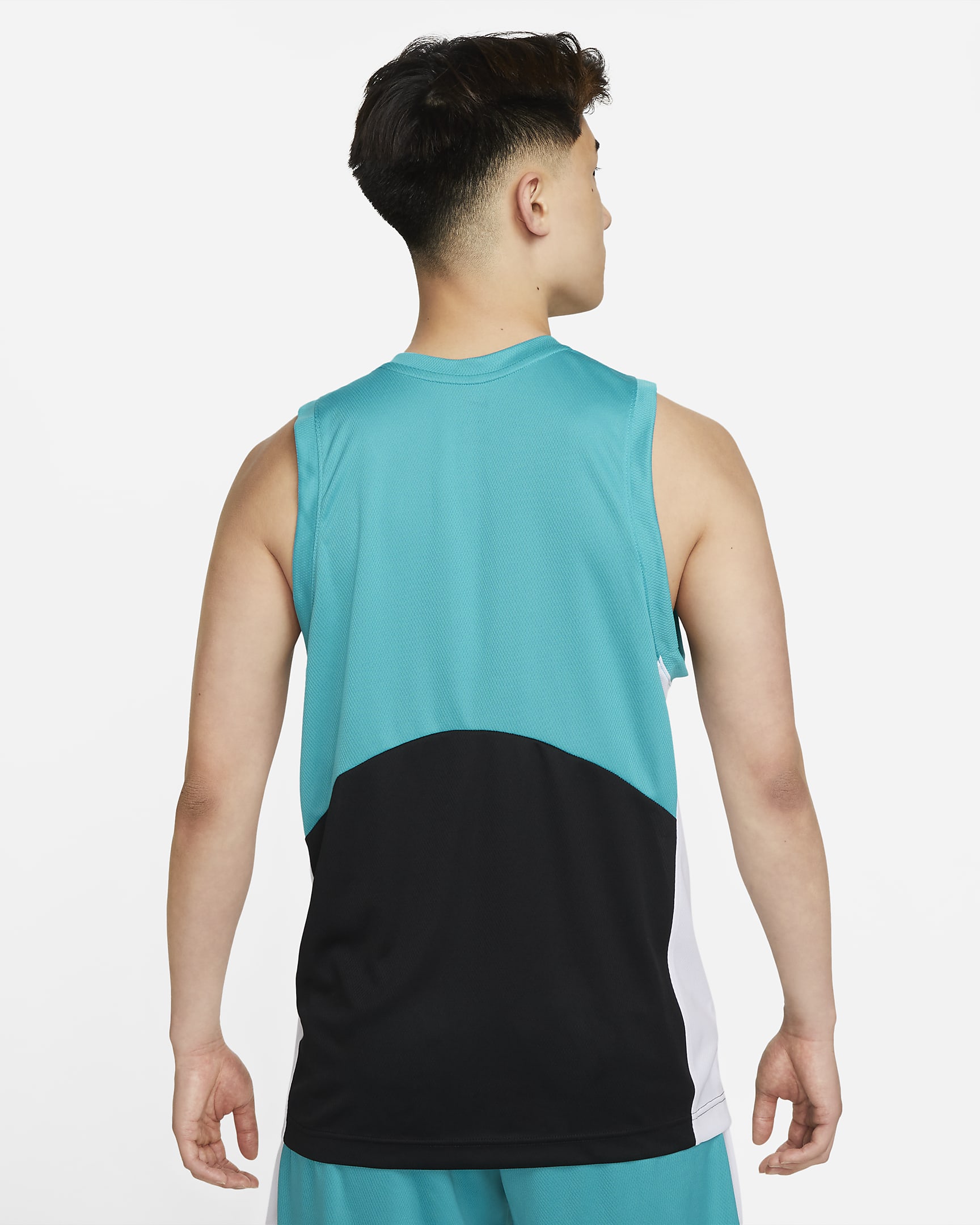 Nike Dri-FIT Starting 5 Men's Basketball Jersey - Teal Nebula/Black/White/Teal Nebula