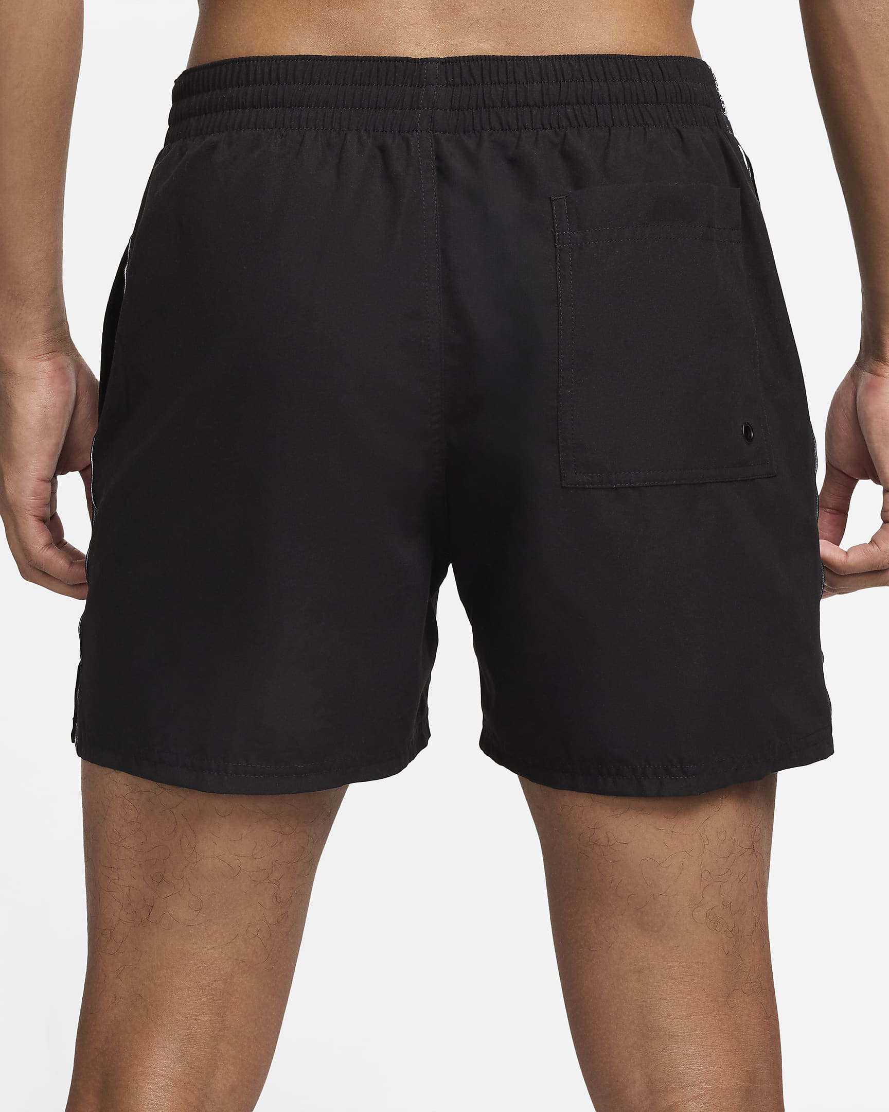 Shorts de voleibol de 13 cm para hombre Nike Swim - Negro