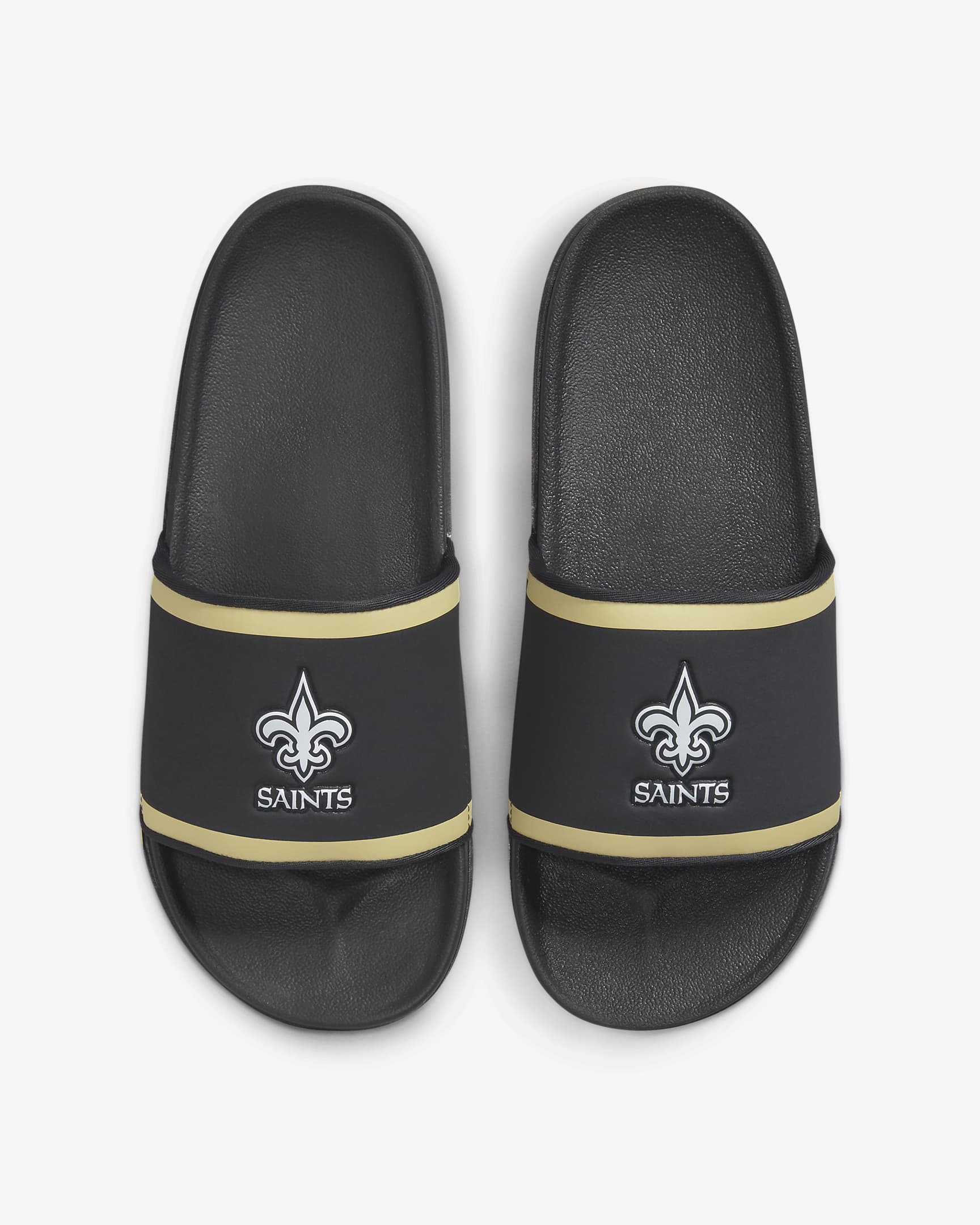 Nike Offcourt (NFL New Orleans Saints) Slide - Anthracite/Team Gold/White