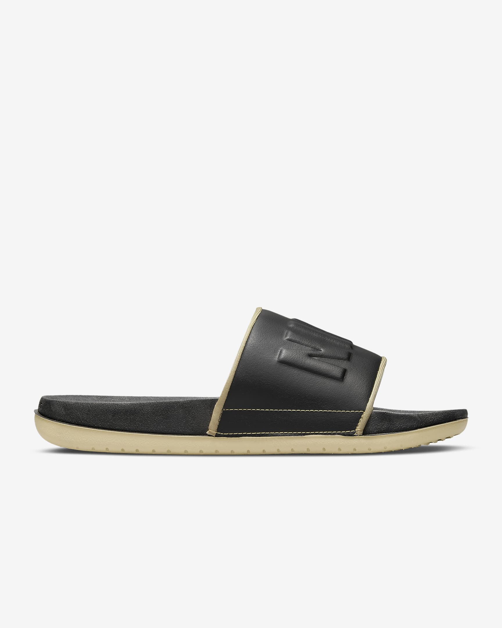 Nike Offcourt Men's Slides - Black/Wheatgrass/Black