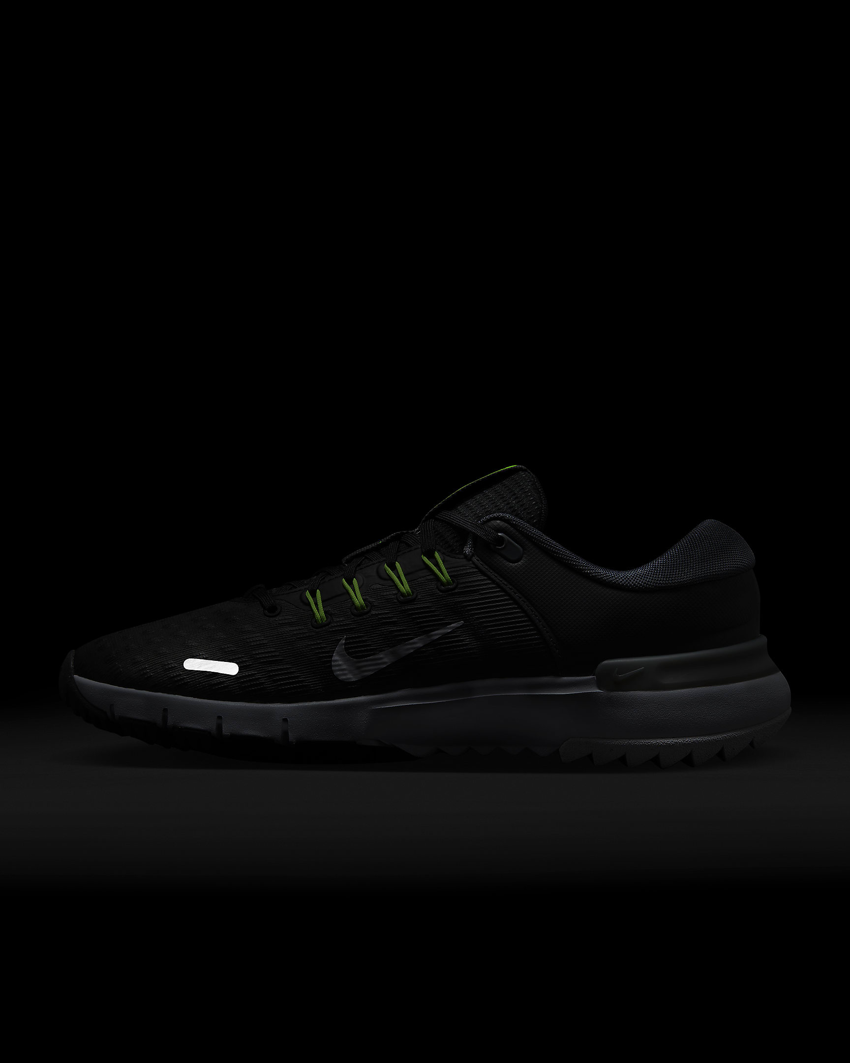 Nike Free Golf NN Golfschuh - Schwarz/Iron Grey/Volt/Weiß