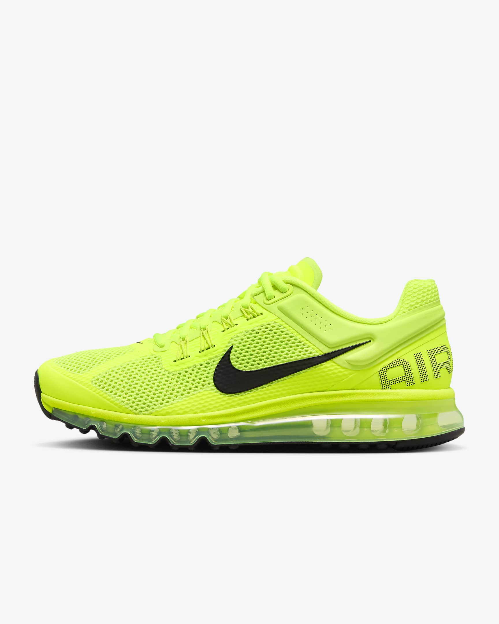 Tenis para hombre Nike Air Max 2013 - Volt/Cíber/Negro