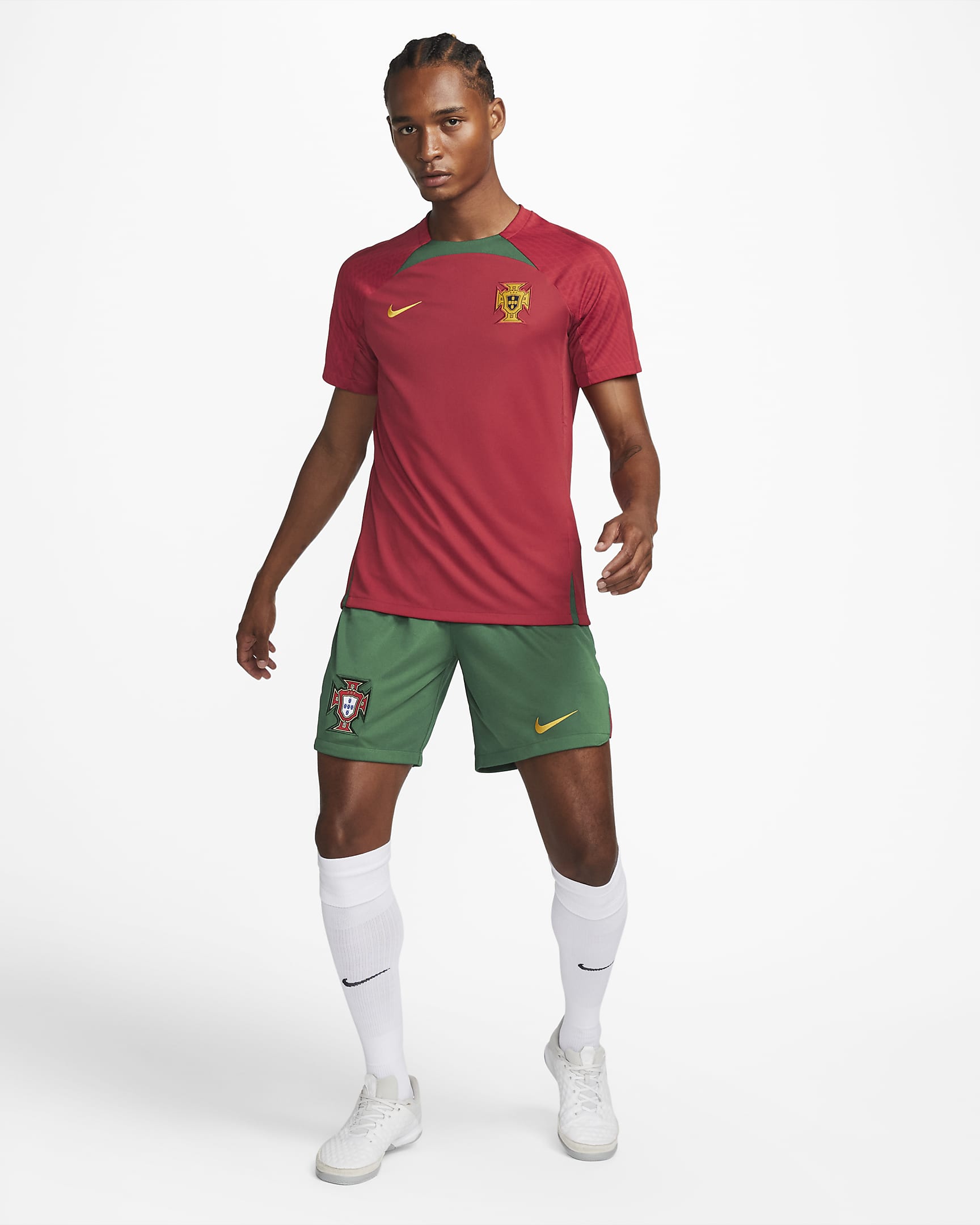 Portugal Strike Men's Nike Dri-FIT Short-Sleeve Football Top. Nike BG