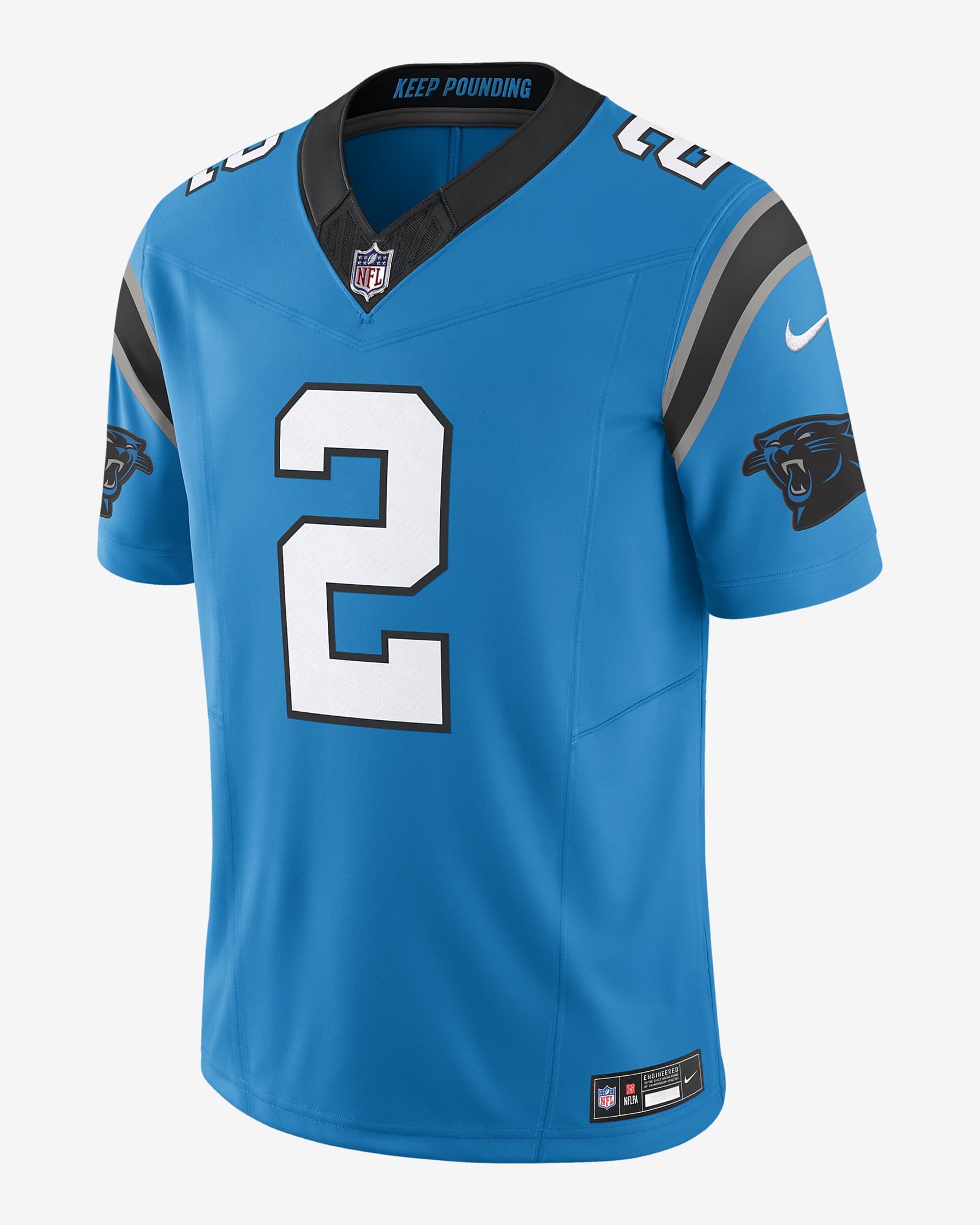 D.J. Moore Carolina Panthers Men's Nike Dri-FIT NFL Limited Football ...