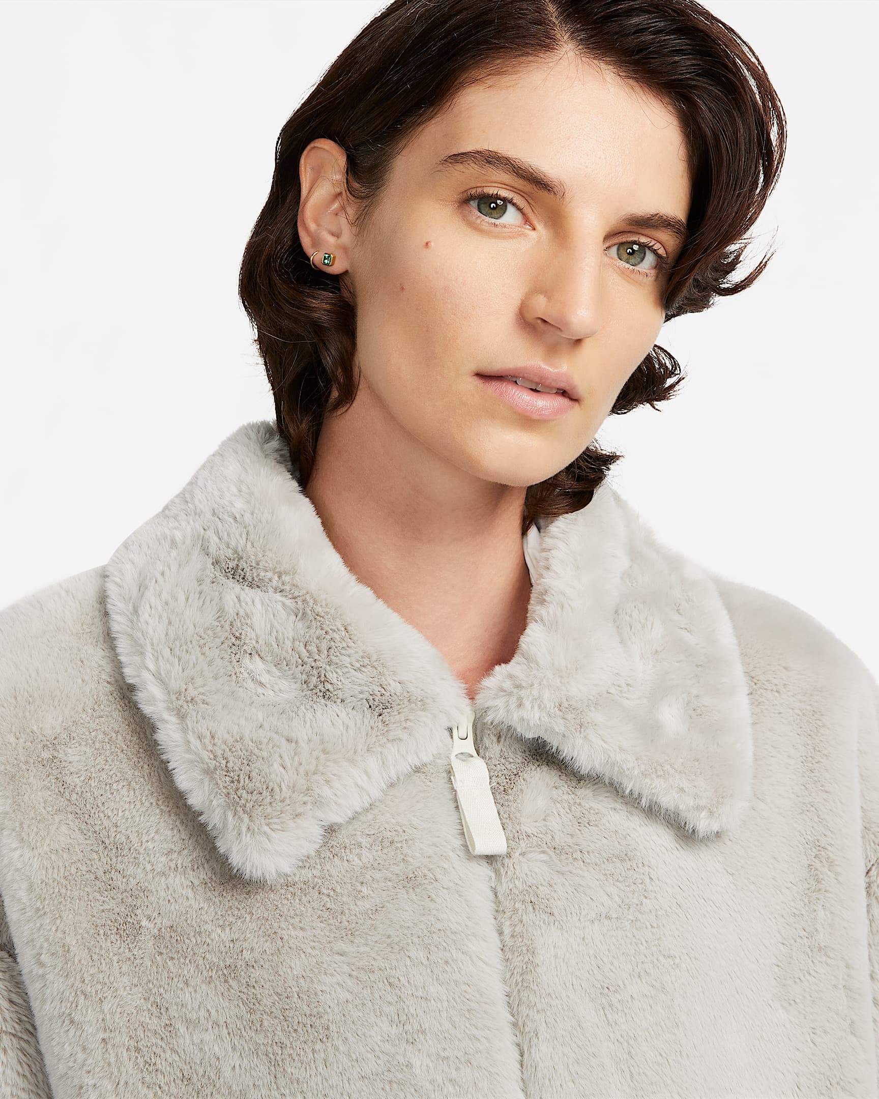 Nike Sportswear Women's Faux Fur Long Jacket. Nike UK