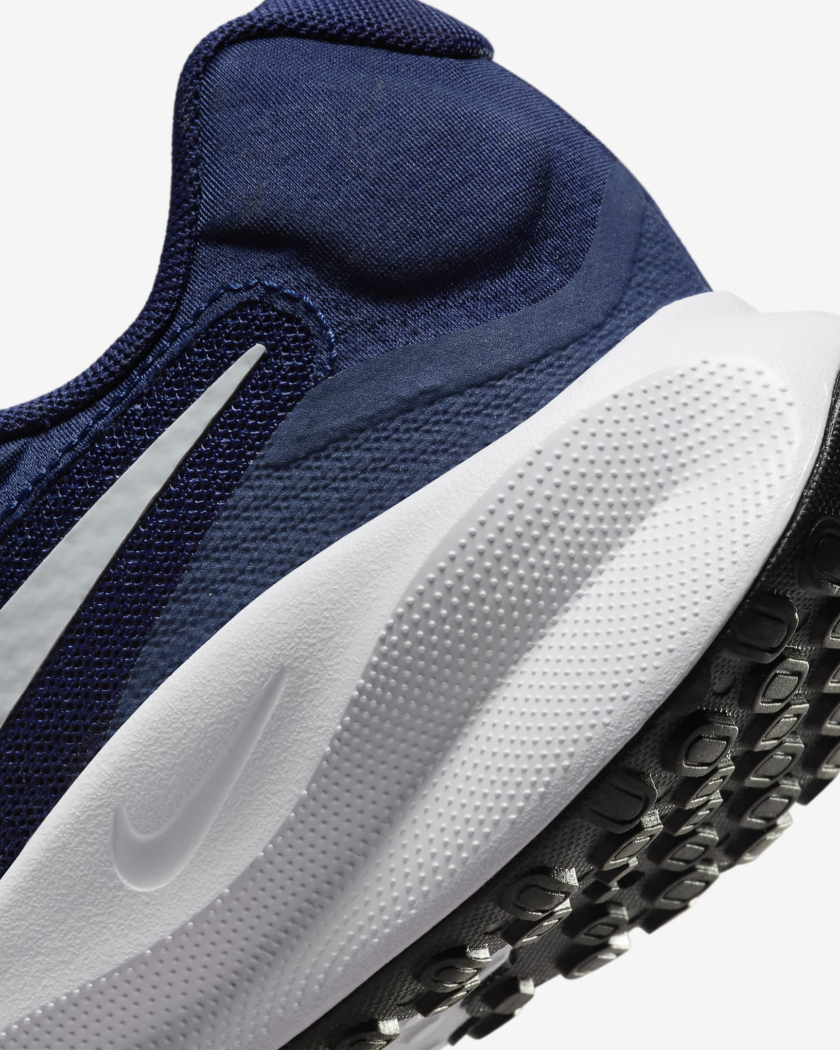 Sapatilhas de running para estrada Nike Revolution 7 para homem - Midnight Navy/Preto/Branco/Pure Platinum