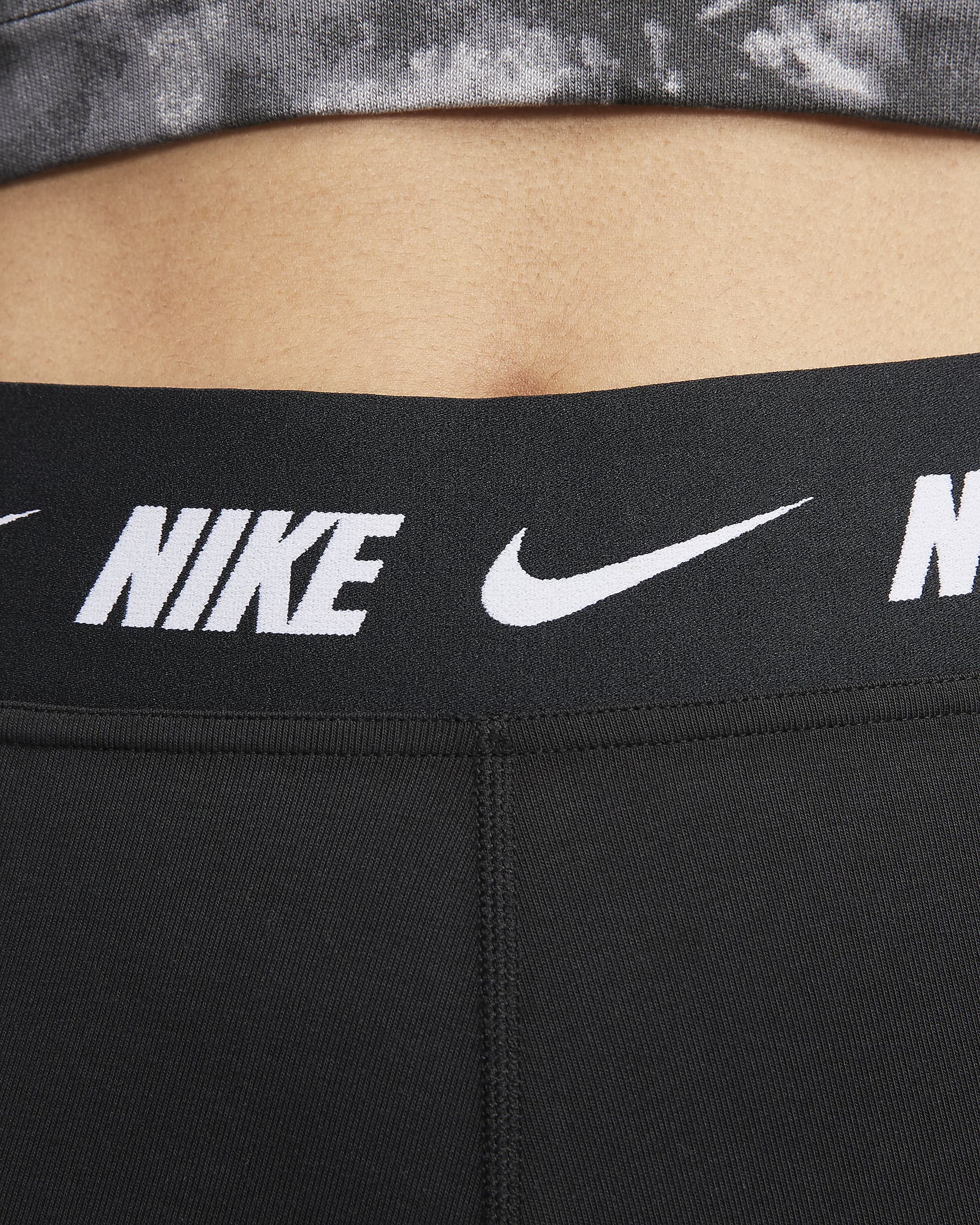 high waisted biker shorts nike