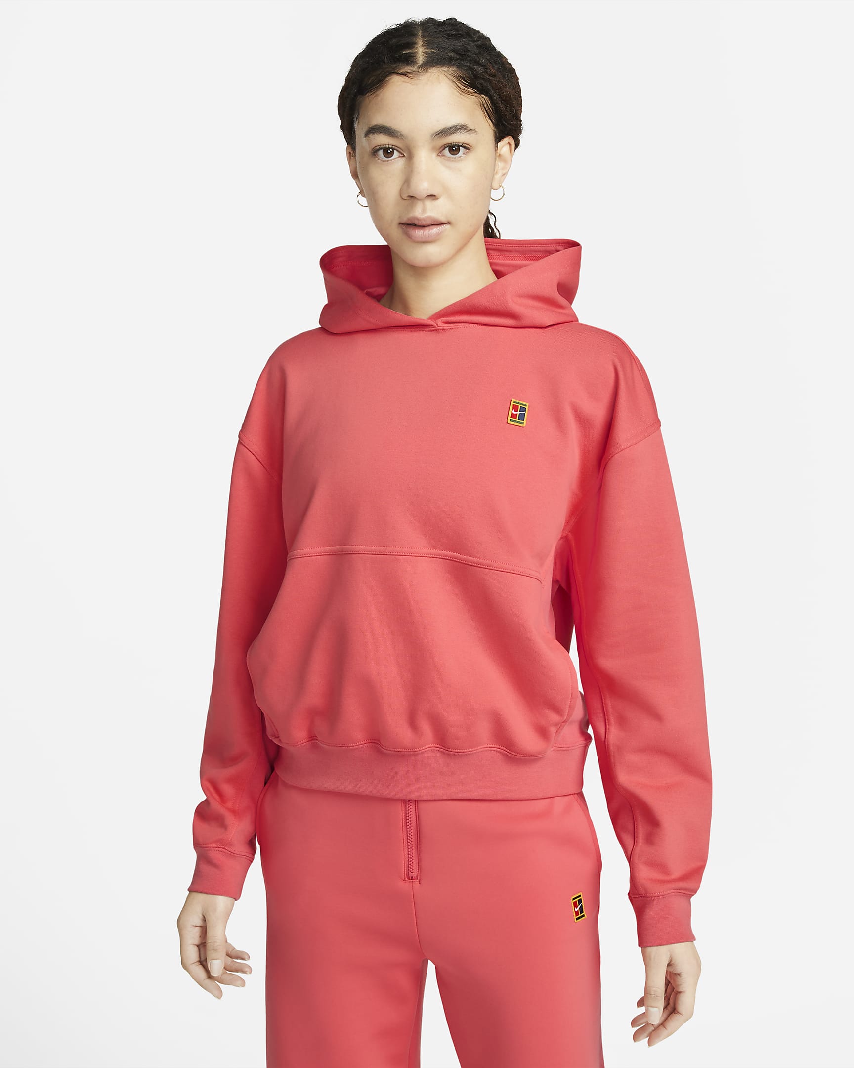 NikeCourt Women's Fleece Tennis Hoodie. Nike HU