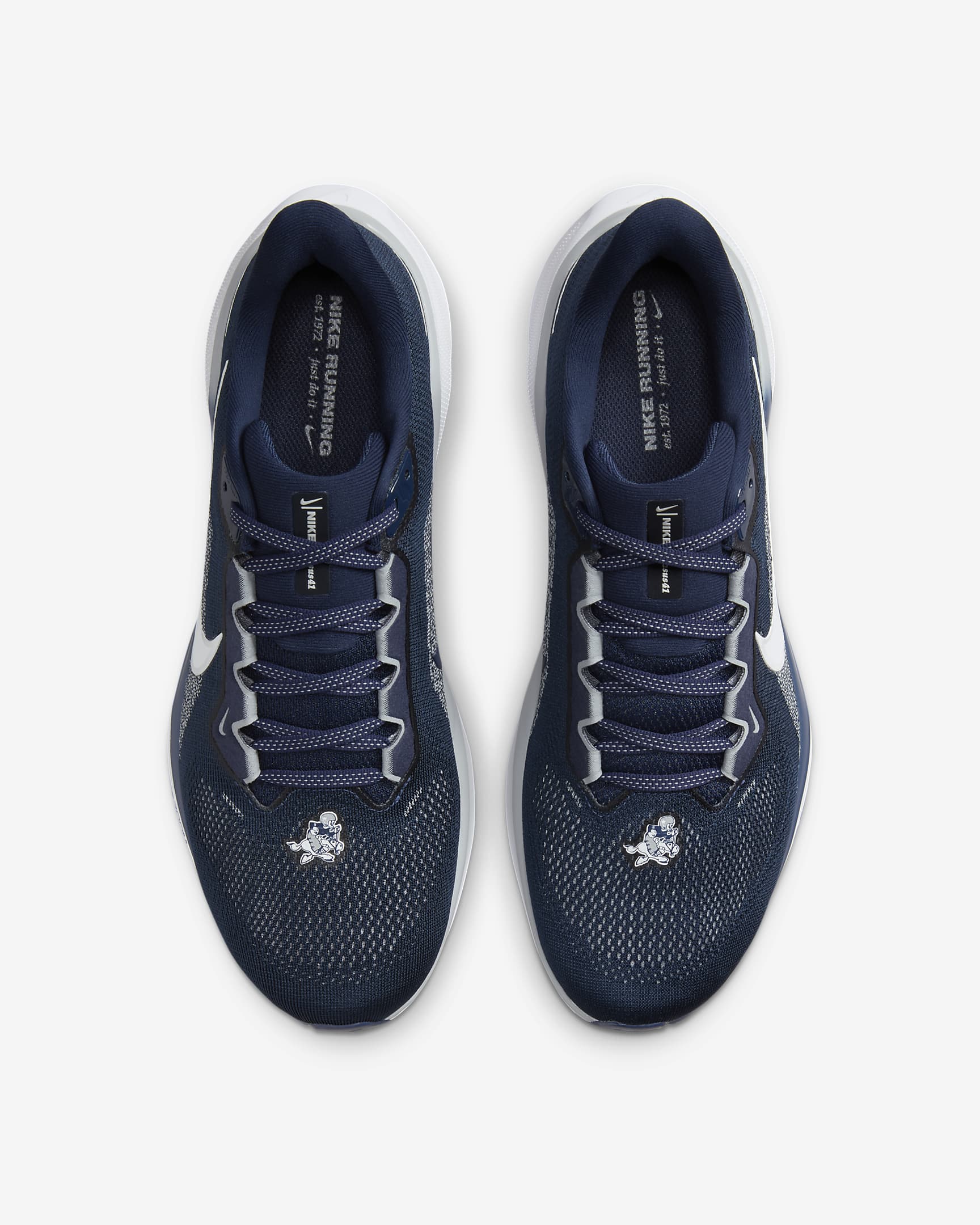 Nike Pegasus 41 NFL Dallas Cowboys Men's Road Running Shoes - College Navy/White/Wolf Grey/White