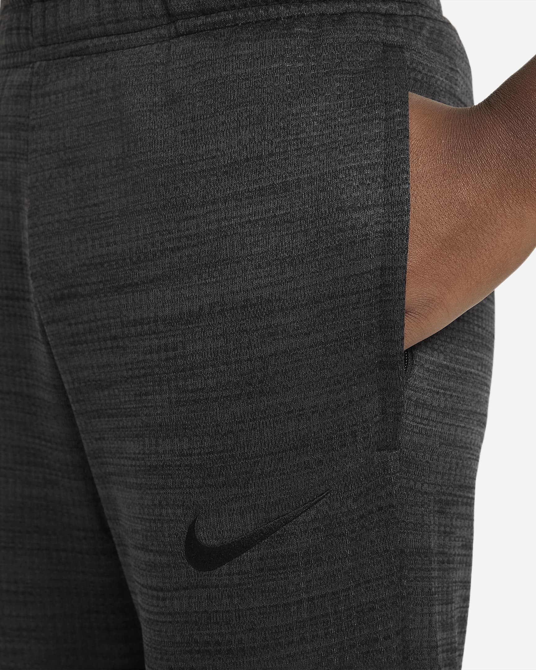 Nike Dri-FIT Academy Voetbaltrainingsbroek voor kids - Zwart/Zwart