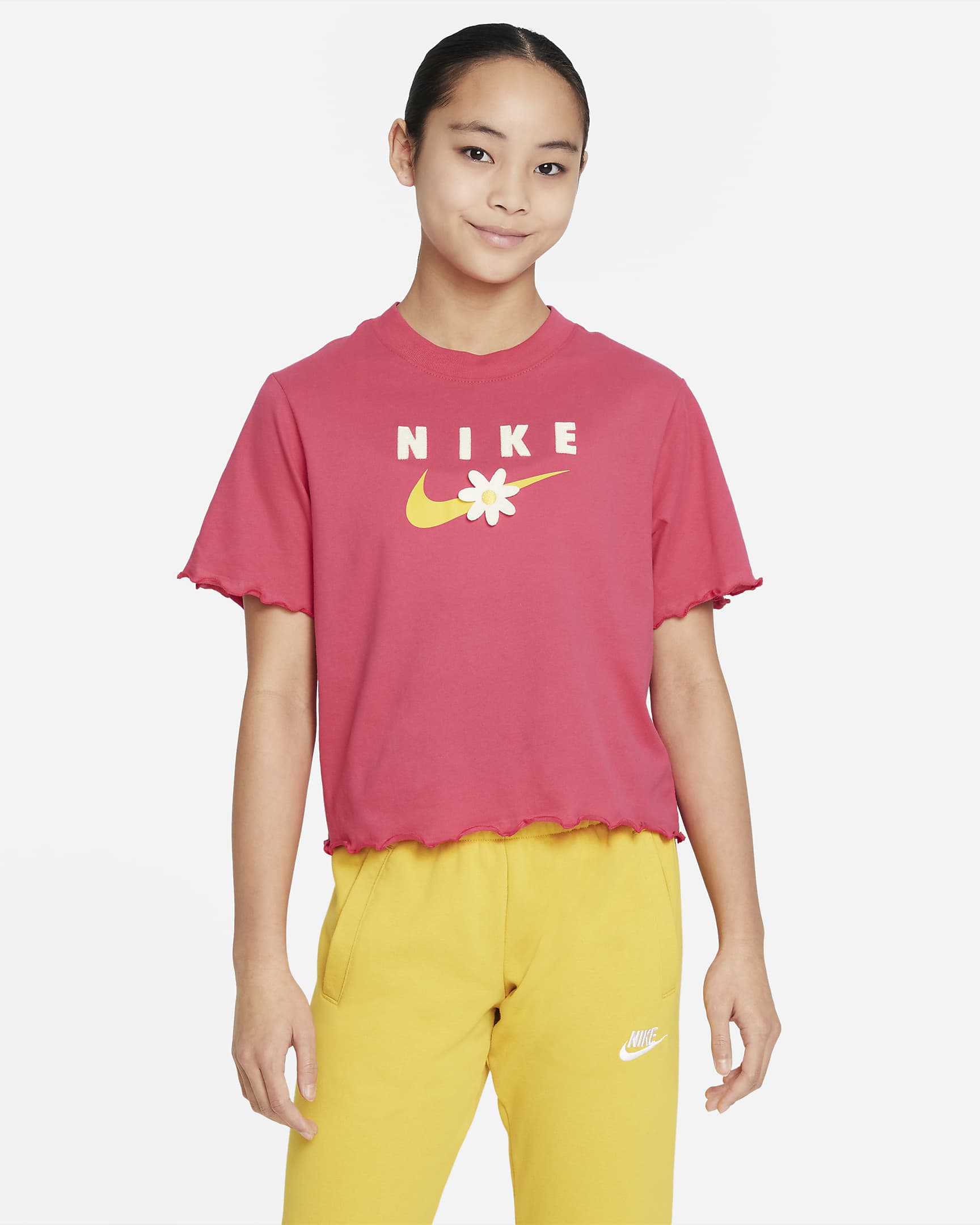 ナイキ スポーツウェア ジュニア (ガールズ) Tシャツ - ラッシュピンク