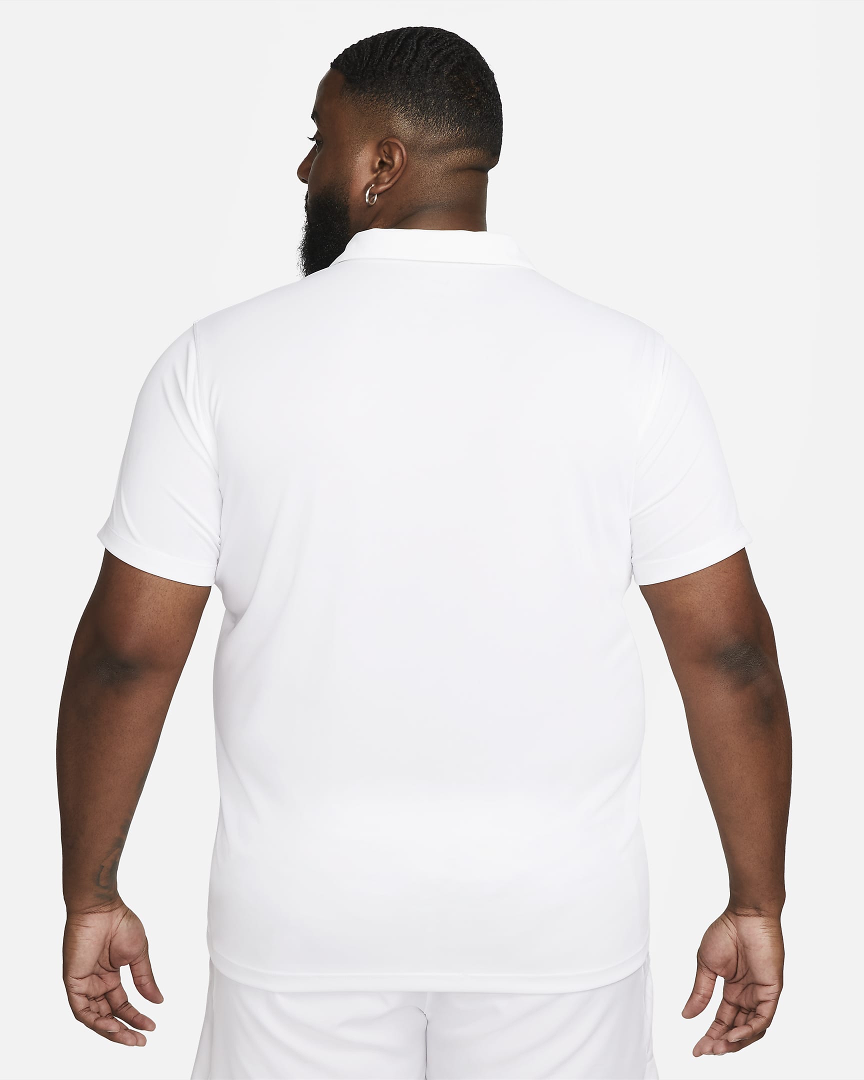 NikeCourt Dri-FIT Polo de tenis - Hombre - Blanco/Negro