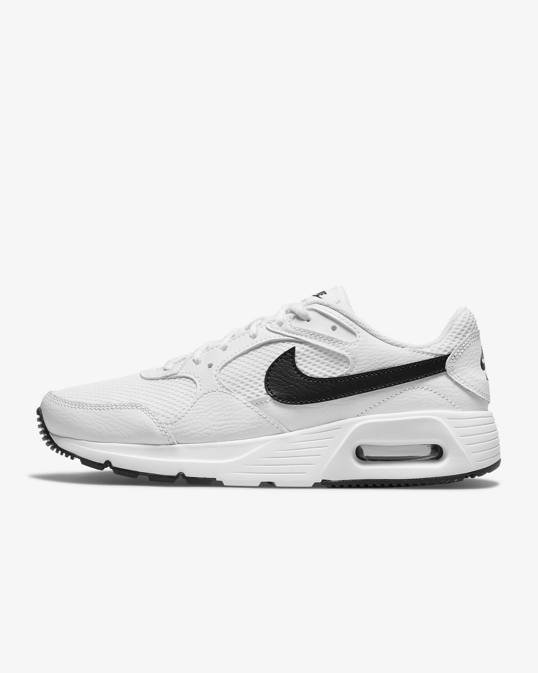 Nike Air Max SC damesko - Hvit/Hvit/Svart