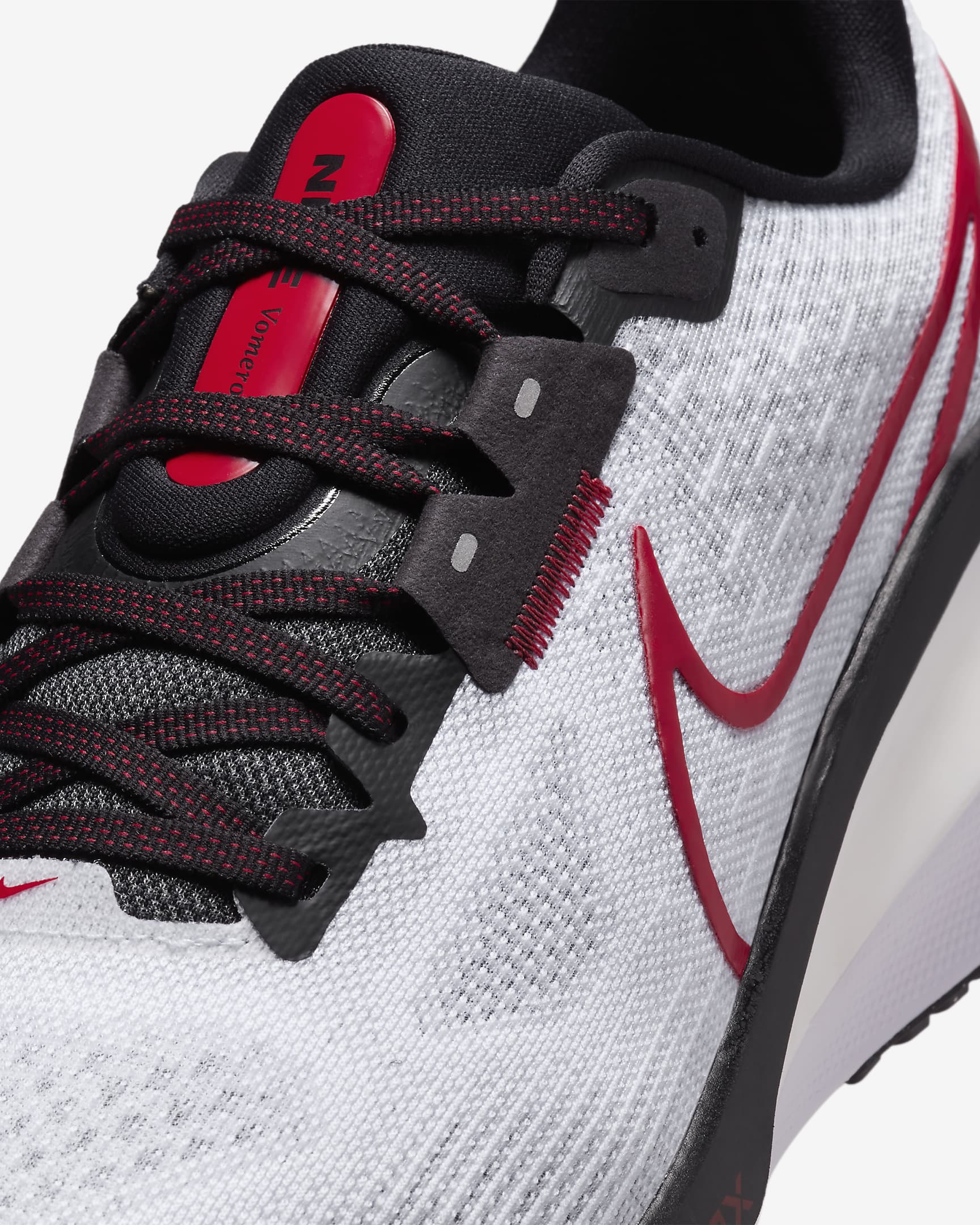 Nike Vomero 17 Zapatillas de running para asfalto - Hombre - Blanco/Fire Red/Platinum Tint/Negro