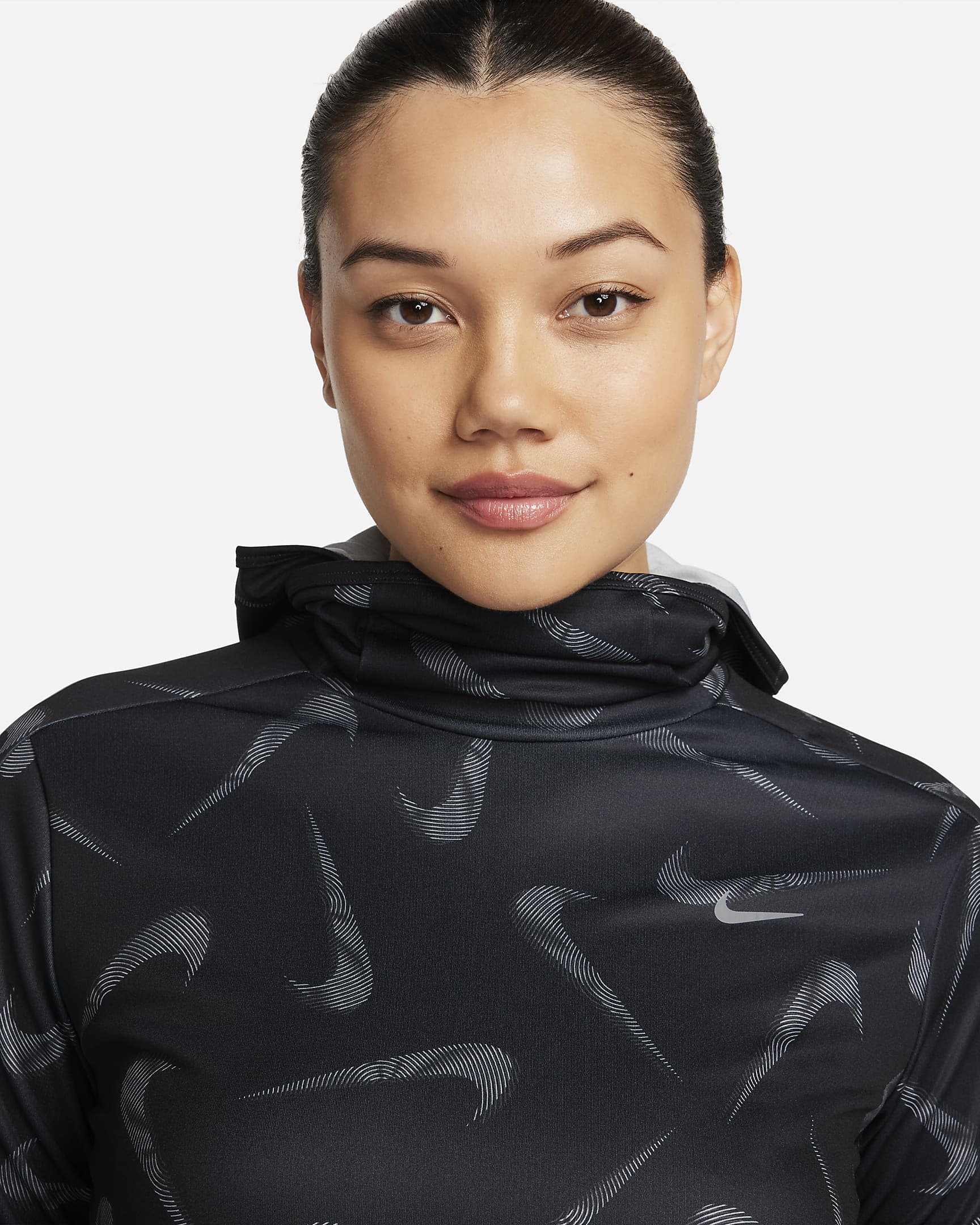 nike women's hooded running shirts & tops
