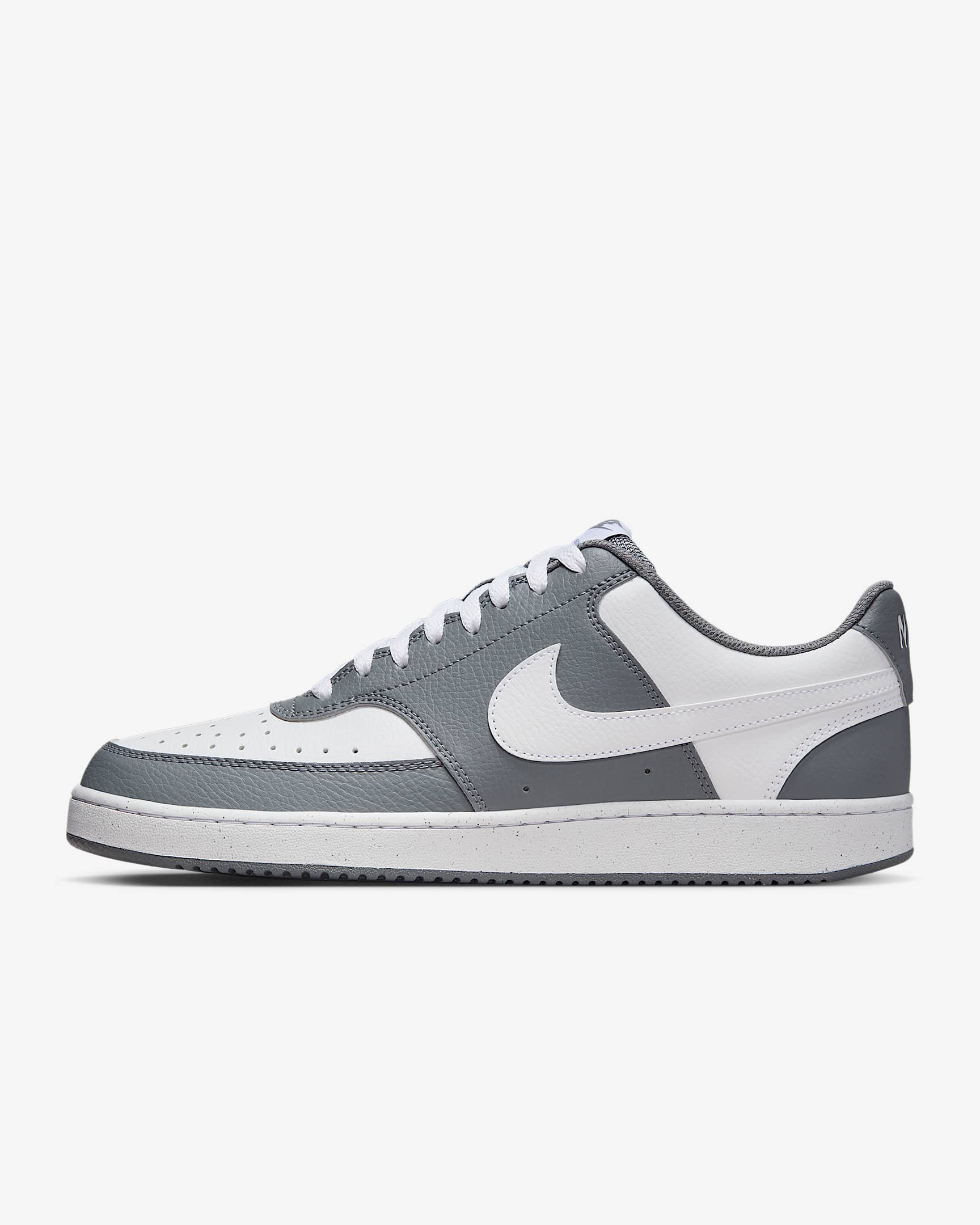 Nike Court Vision Low Erkek Ayakkabısı - Cool Grey/Beyaz/Beyaz