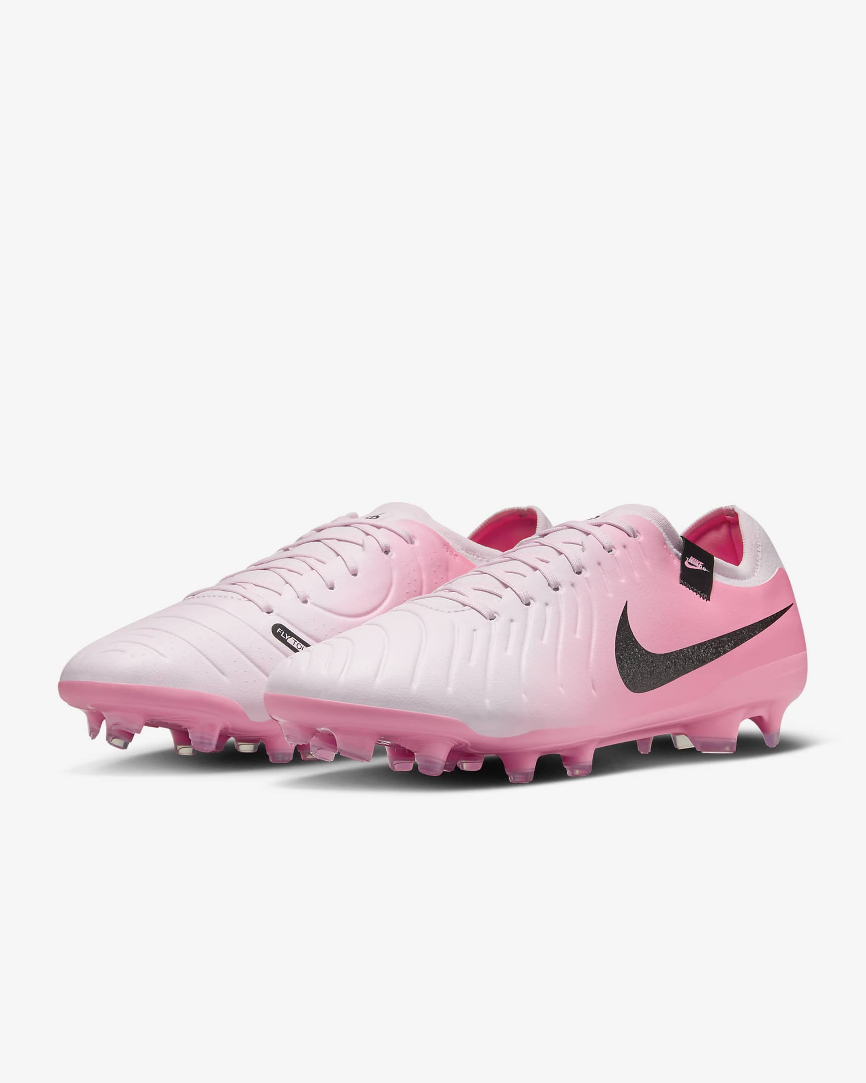 Nike Tiempo Legend 10 Pro FG Low-Top Football Boot - Pink Foam/Black