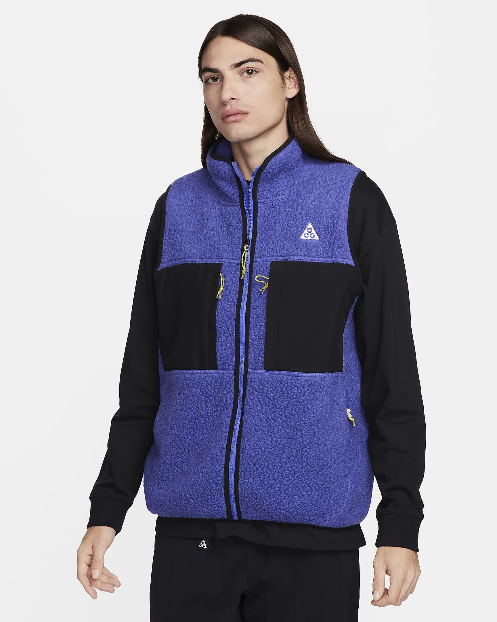 Nike ACG 'Arctic Wolf' Men's Gilet - Persian Violet/Black/Summit White