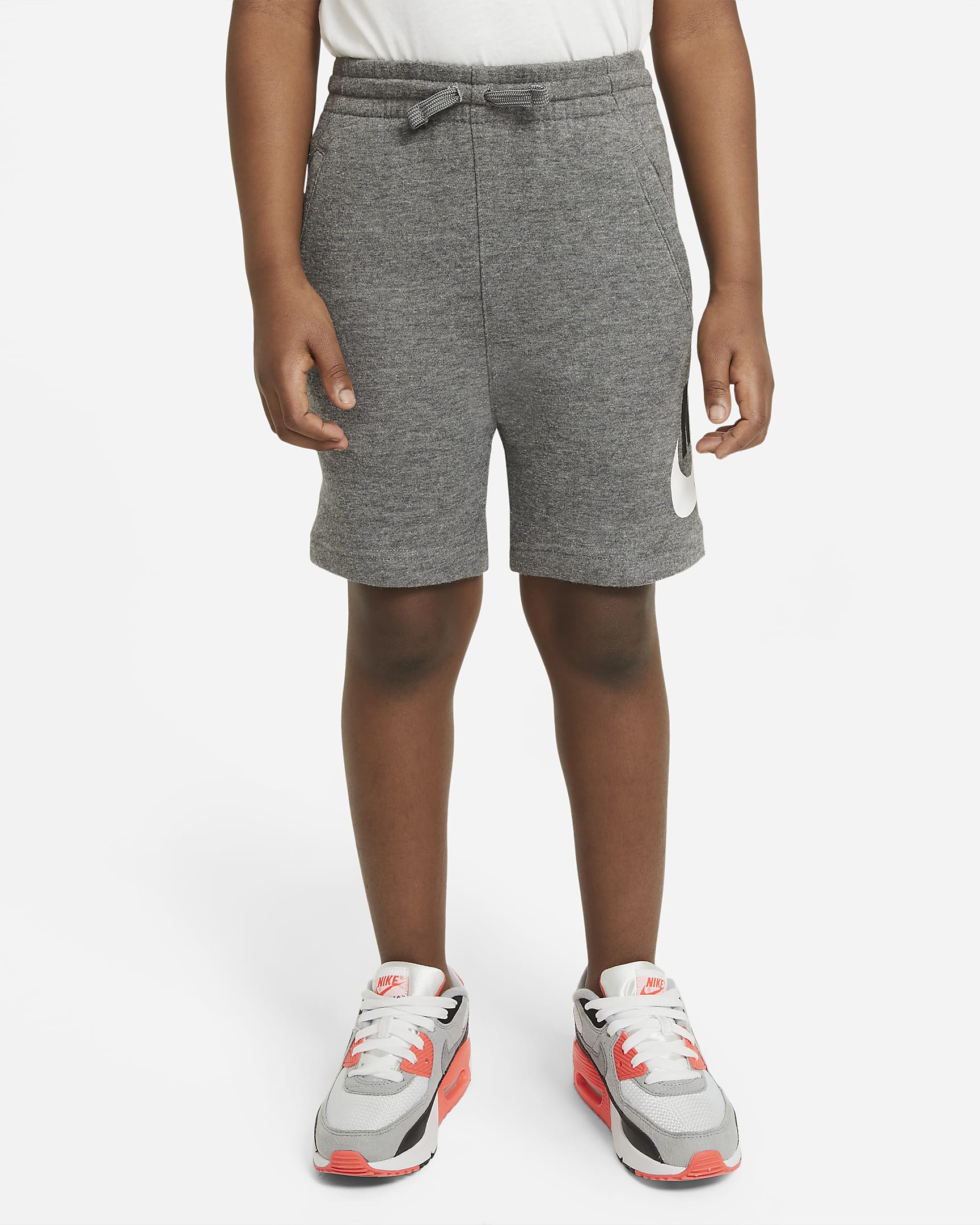 Nike Younger Kids' Shorts - Carbon Heather