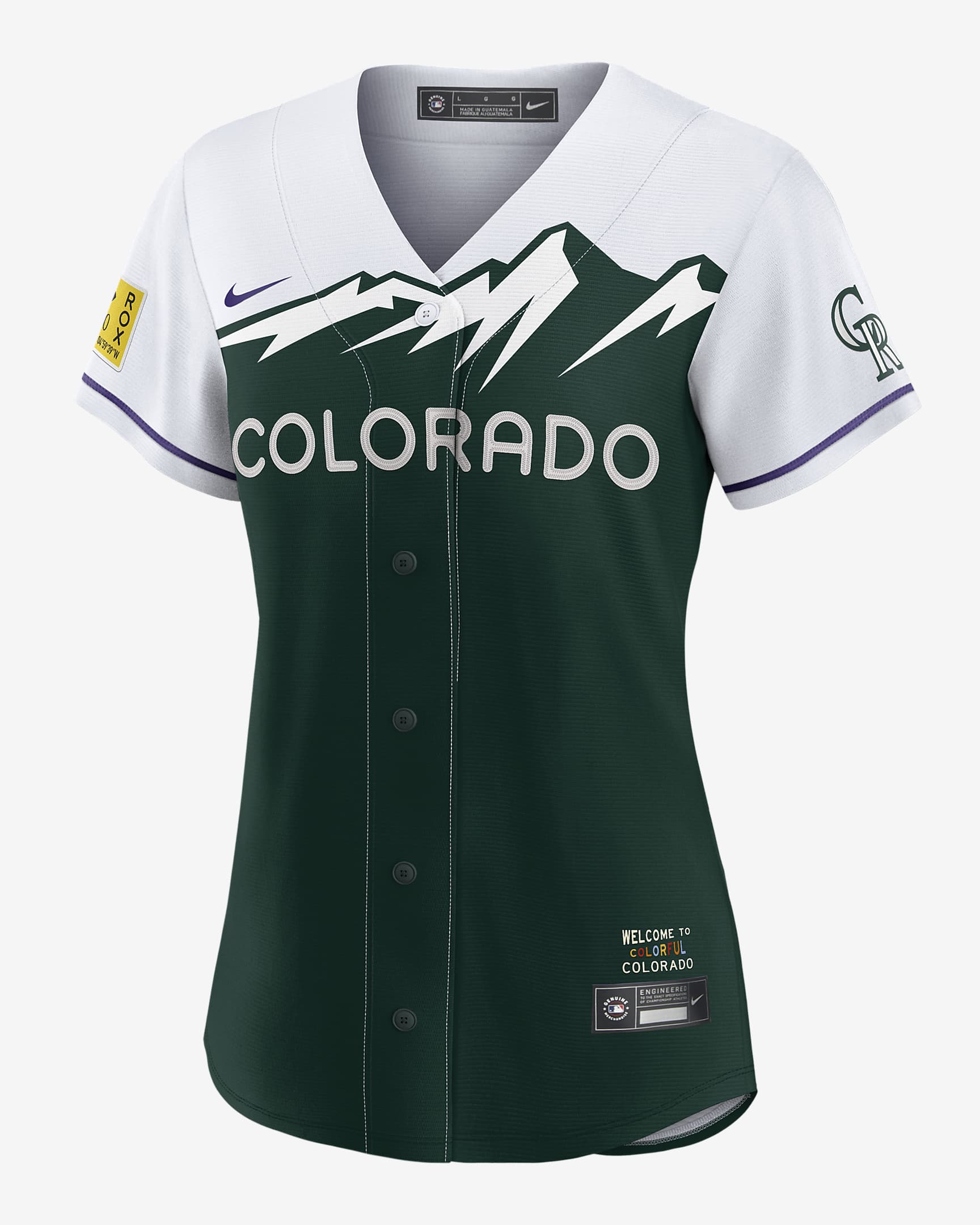 Jersey de béisbol Replica MLB Colorado Rockies City Connect (Charlie