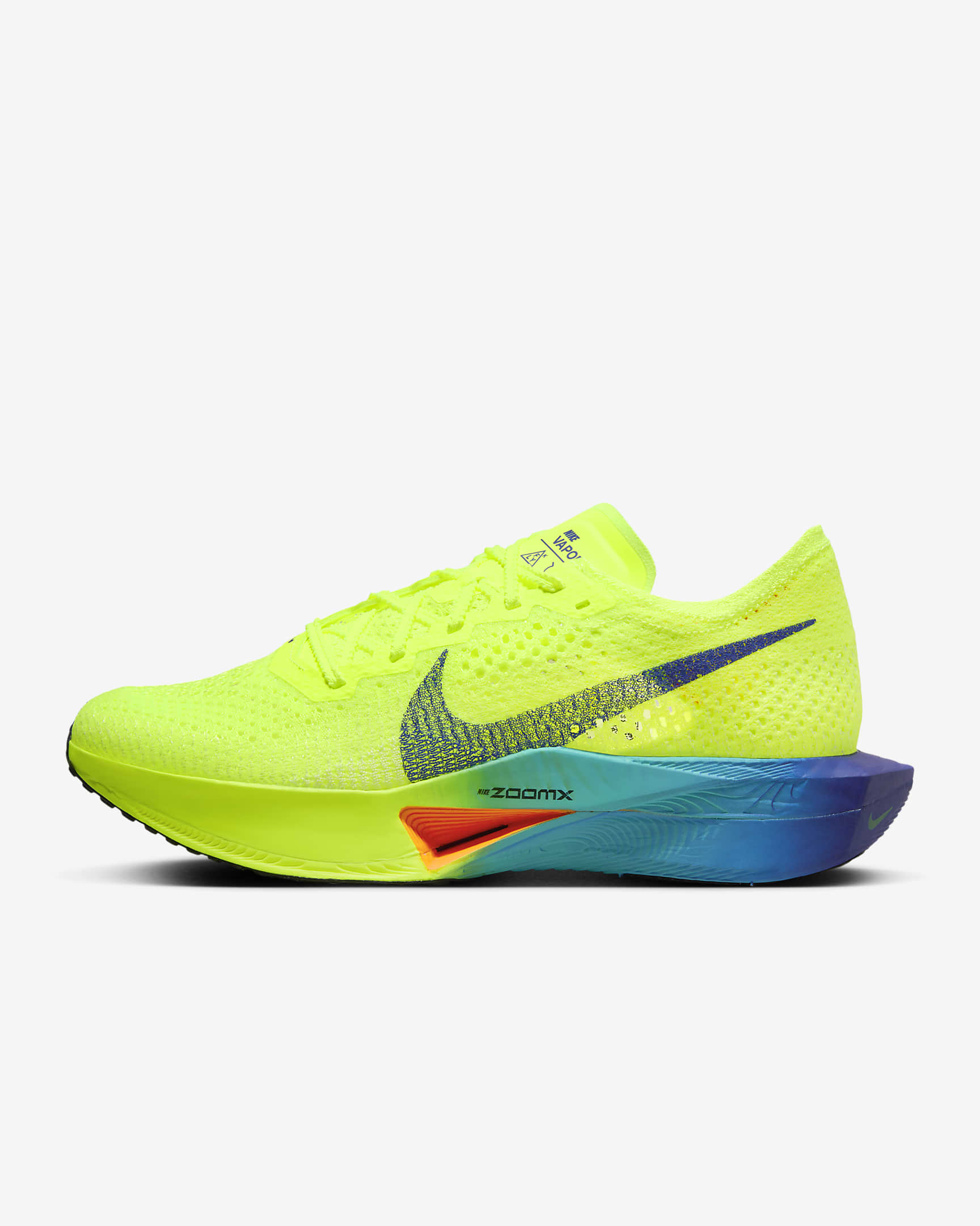 Nike Vaporfly 3 wedstrijdschoenen voor dames (straat) - Volt/Scream Green/Barely Volt/Zwart