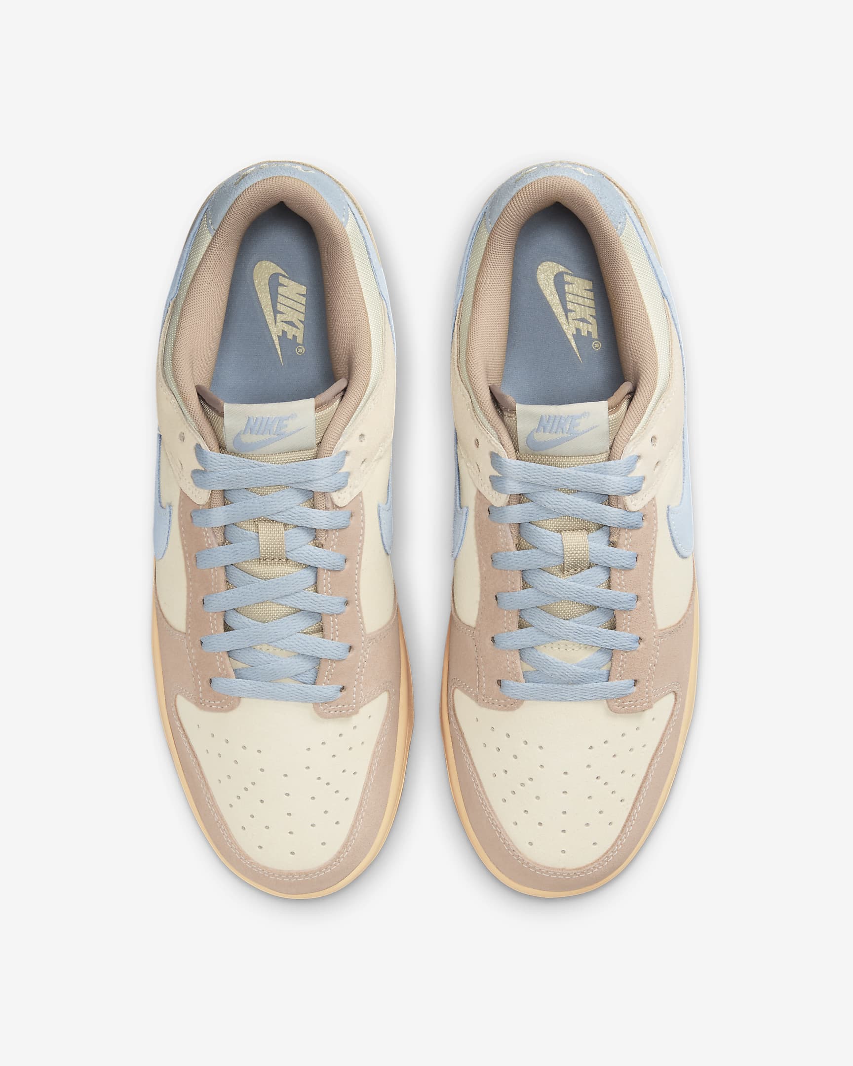 Nike Dunk Low Men's Shoes - Coconut Milk/Sand Drift/Hemp/Light Armoury Blue