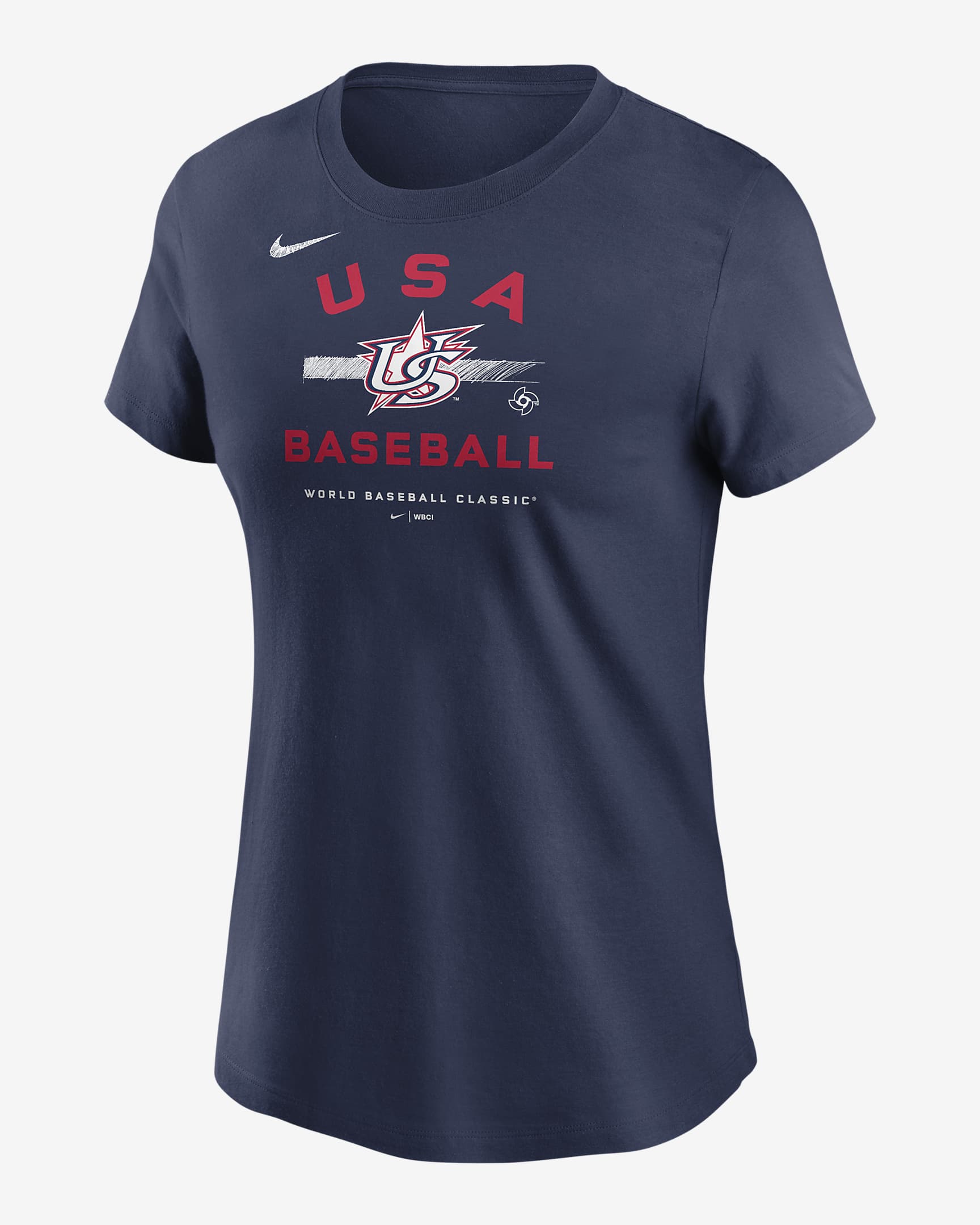 Nike 2023 World Baseball Classic (USA Baseball) Women's T-Shirt. Nike.com