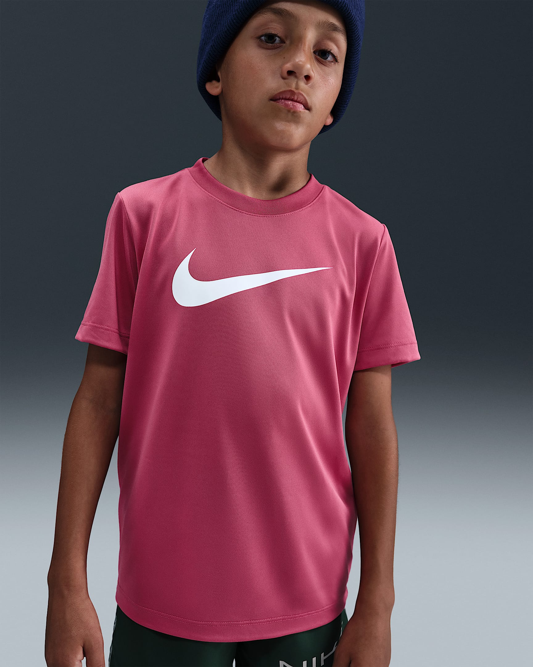 Nike Legend Big Kids' Dri-FIT T-Shirt - Sweet Beet