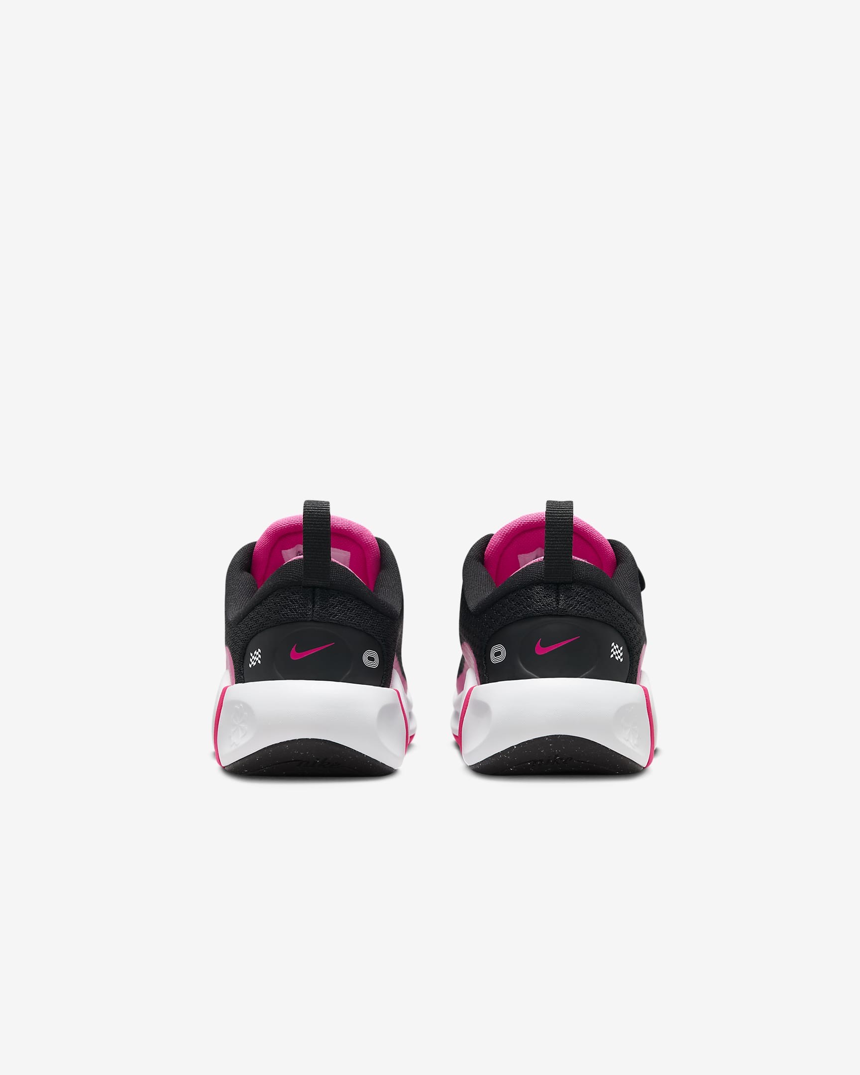 Tenis para niños de preescolar Nike Infinity Flow - Negro/Fucsia láser/Blanco