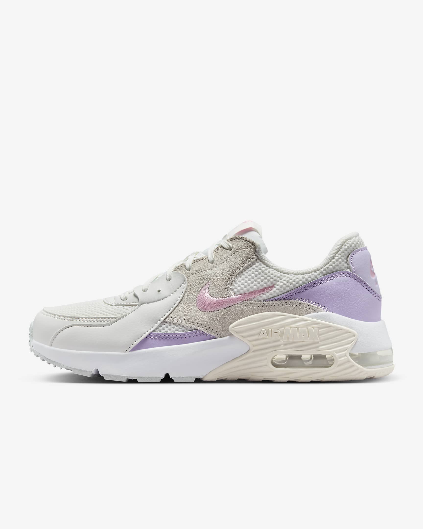 Tenis para mujer Nike Air Max Excee - Vela/Flor de lila/Rosa suave medio/Blanco cumbre