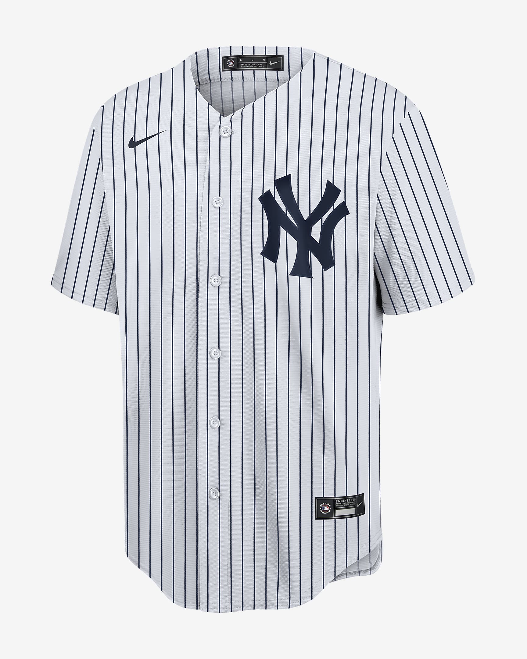 MLB New York Yankees (Giancarlo Stanton) Men's Replica Baseball Jersey - White