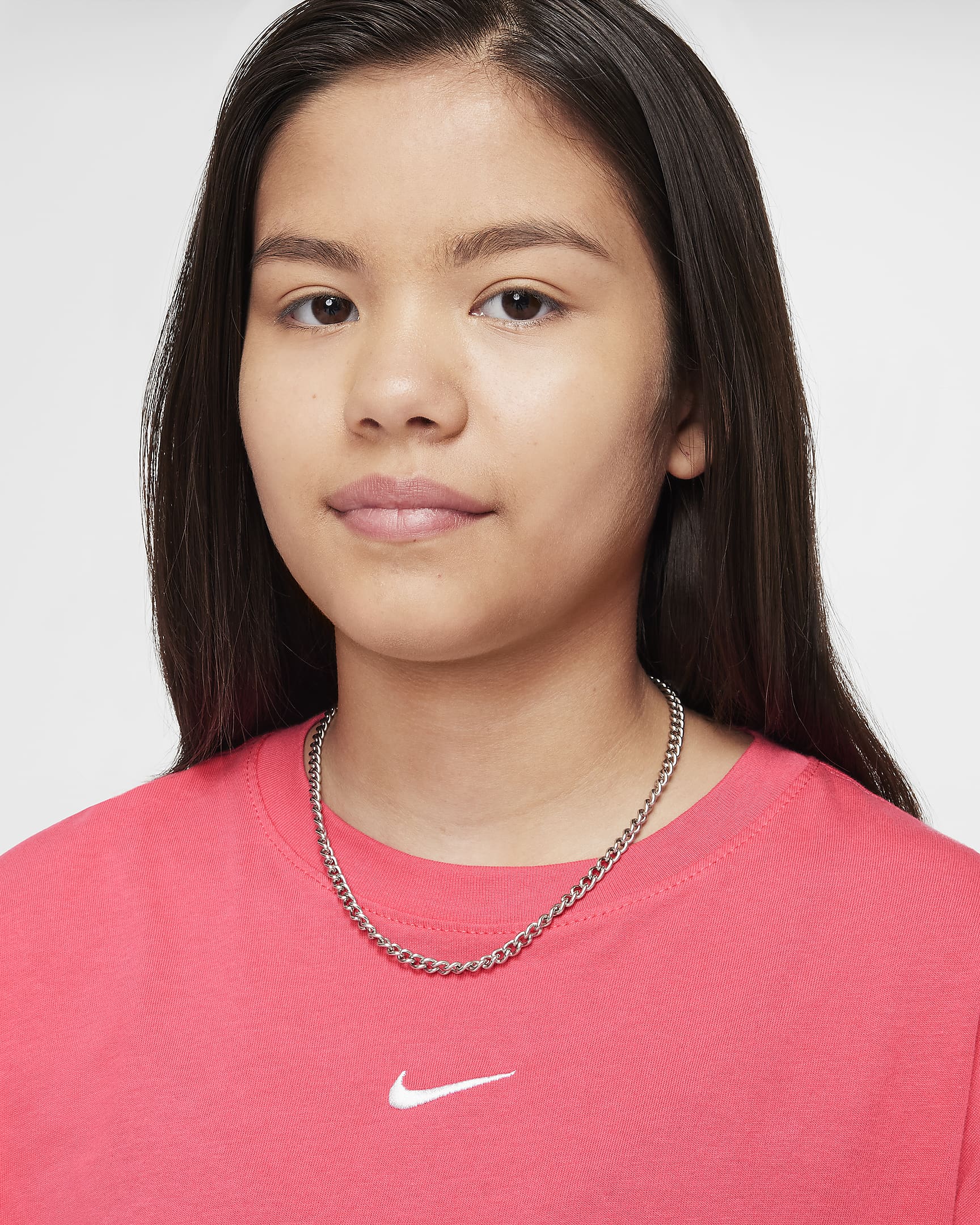 T-shirt Nike Sportswear Essential – Ragazza - Aster Pink