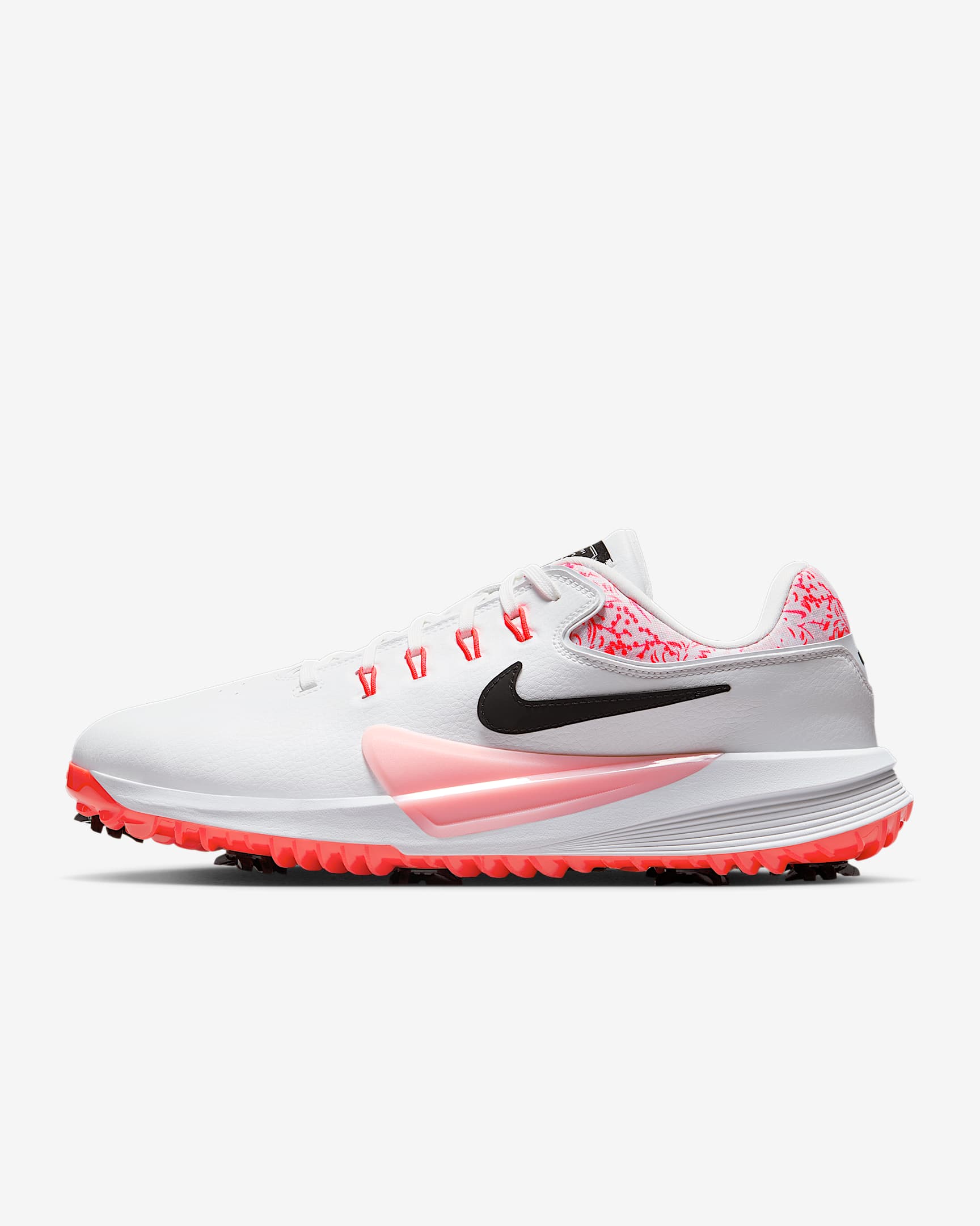 Nike Victory Pro 4 Golf Shoes - Summit White/Pink Bloom/Bright Crimson/Black