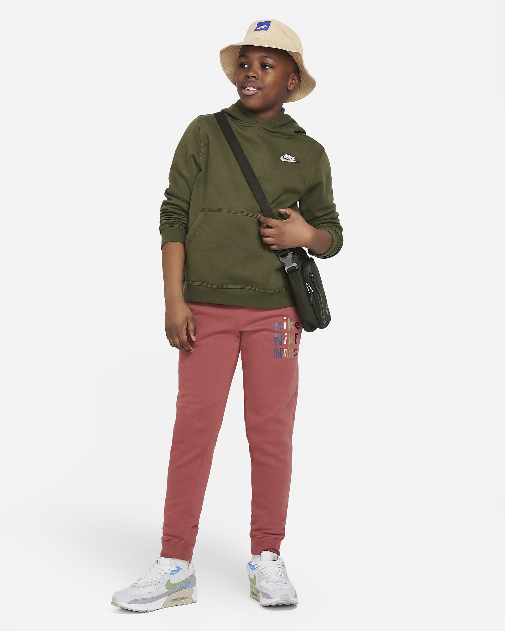 Nike Sportswear Big Kids' (Boys') Joggers (Extended Size).