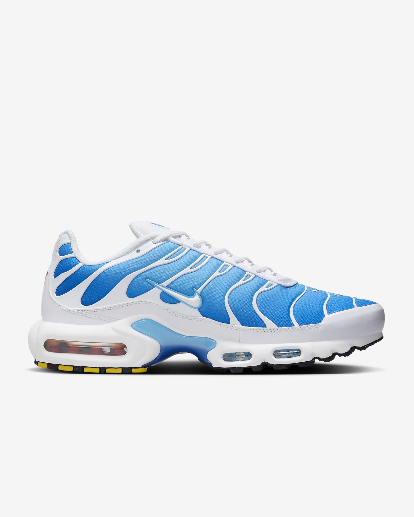 Chaussure Nike Air Max Plus pour homme - Battle Blue/Noir/Blanc/Blue Gaze