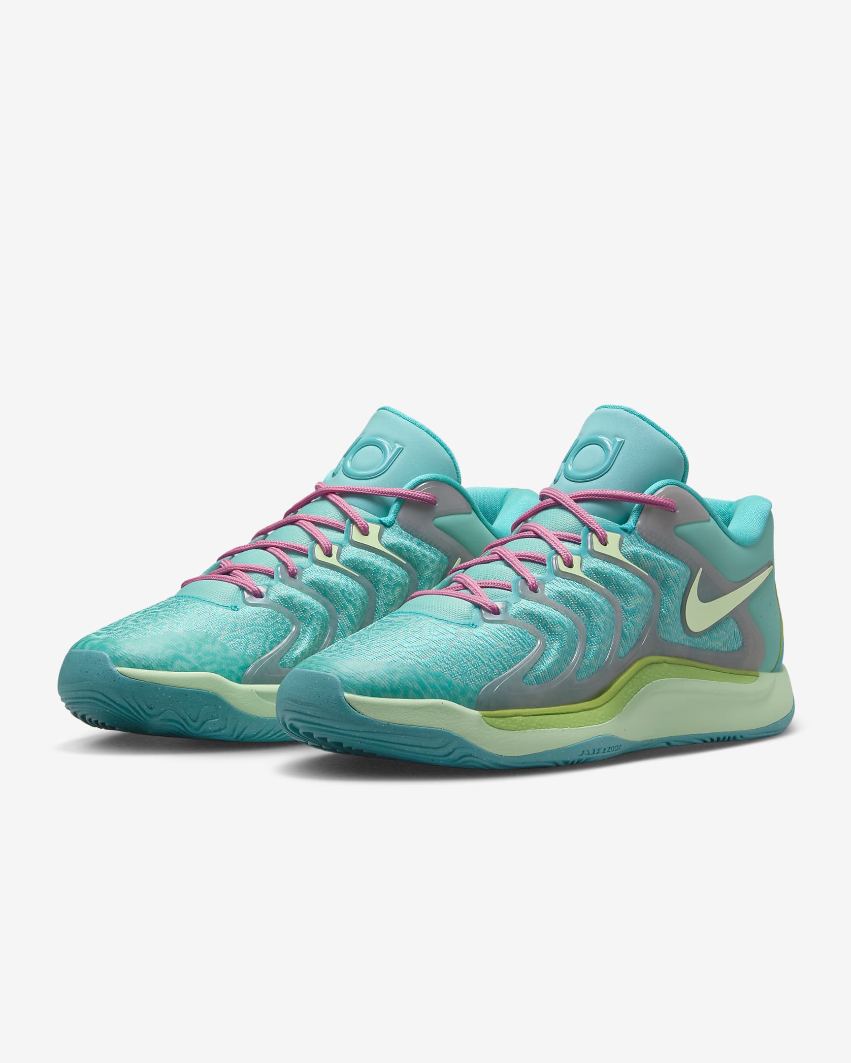 KD17 x Jonquel Jones Sabatilles de bàsquet - Dusty Cactus/Green Frost/Coral Chalk/Vapor Green