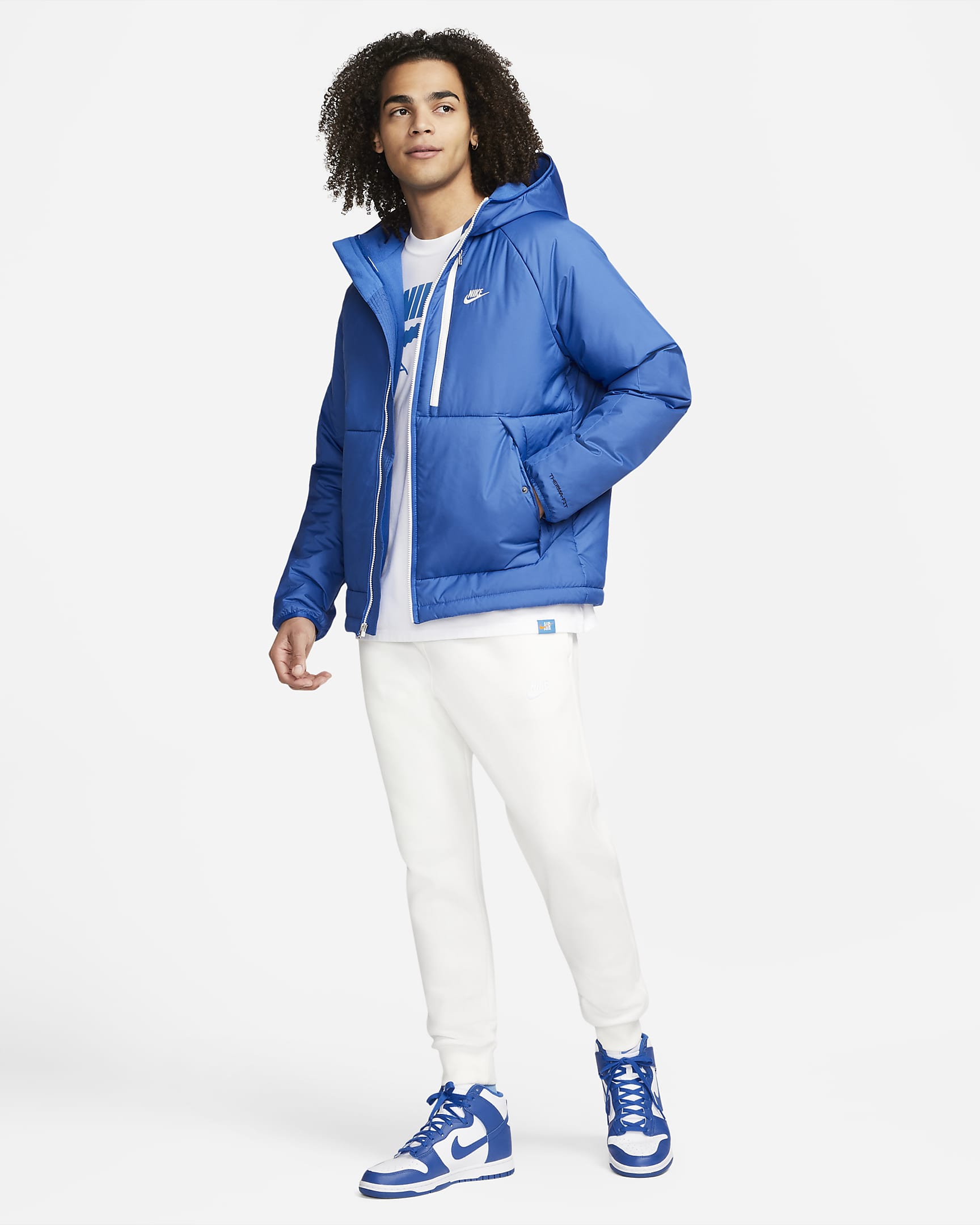 Nike Sportswear ThermaFIT Legacy Men's Hooded Jacket. Nike BE