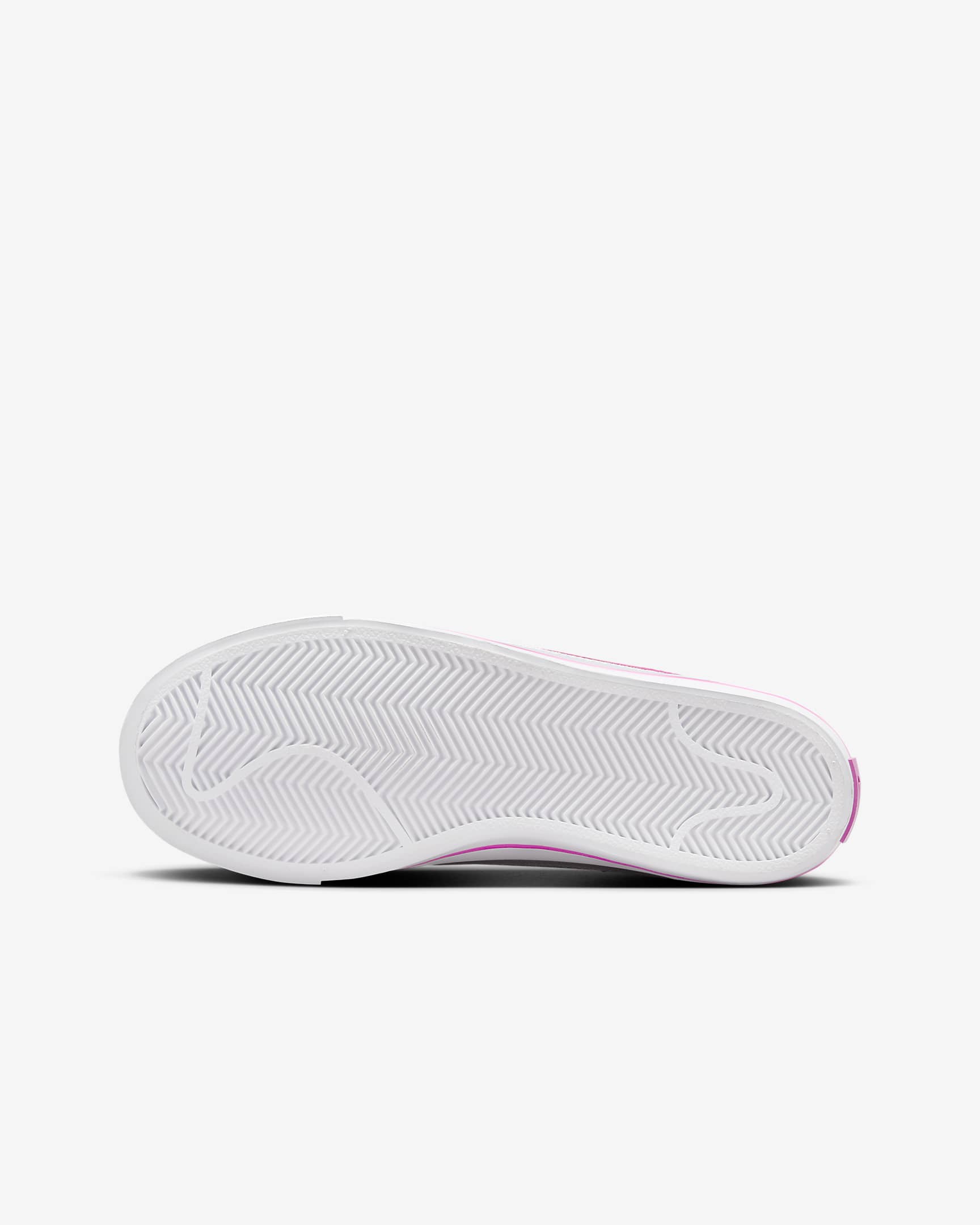 NikeCourt Legacy Older Kids' Shoes - White/Laser Fuchsia