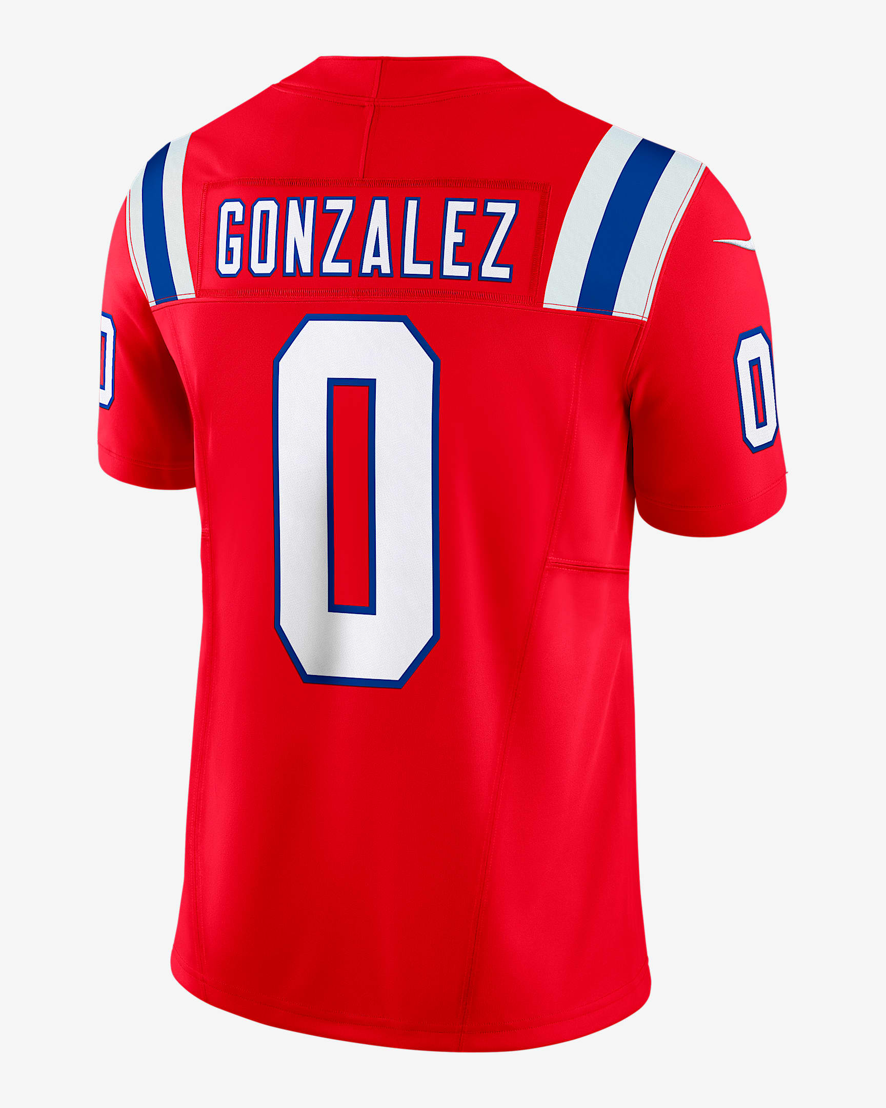 Christian Gonzalez New England Patriots Men's Nike Dri-FIT NFL Limited Jersey