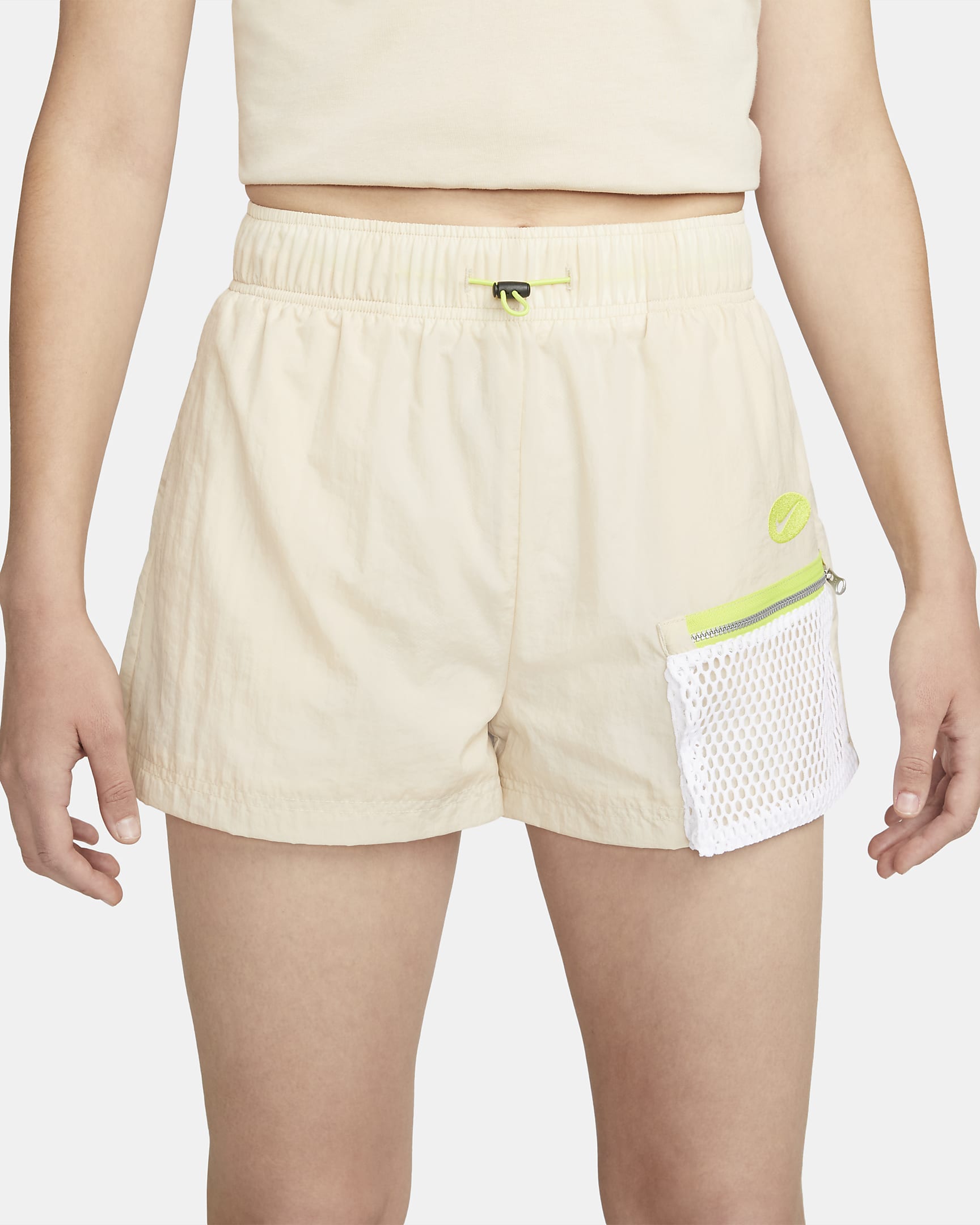 Nike Sportswear Icon Clash Women's HighRise Woven Shorts.