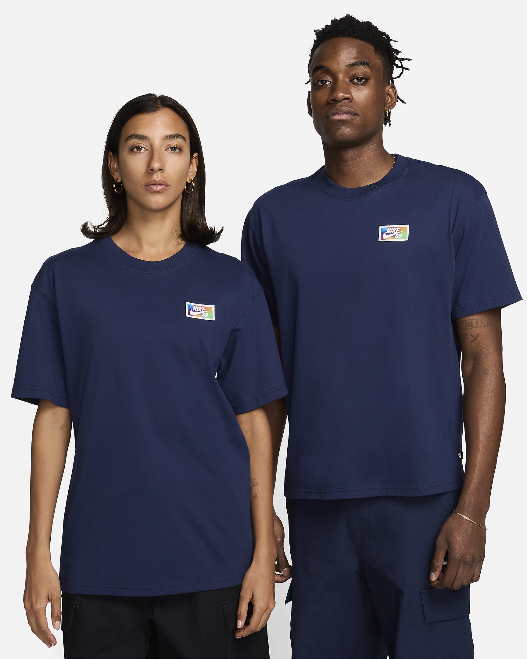 Nike SB Skate T-Shirt - Midnight Navy