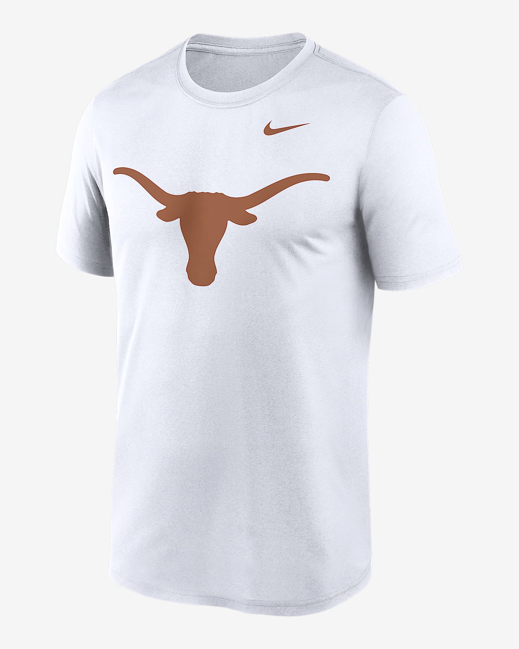Texas Primetime Legend Logo Men's Nike Dri-FIT College T-Shirt - White
