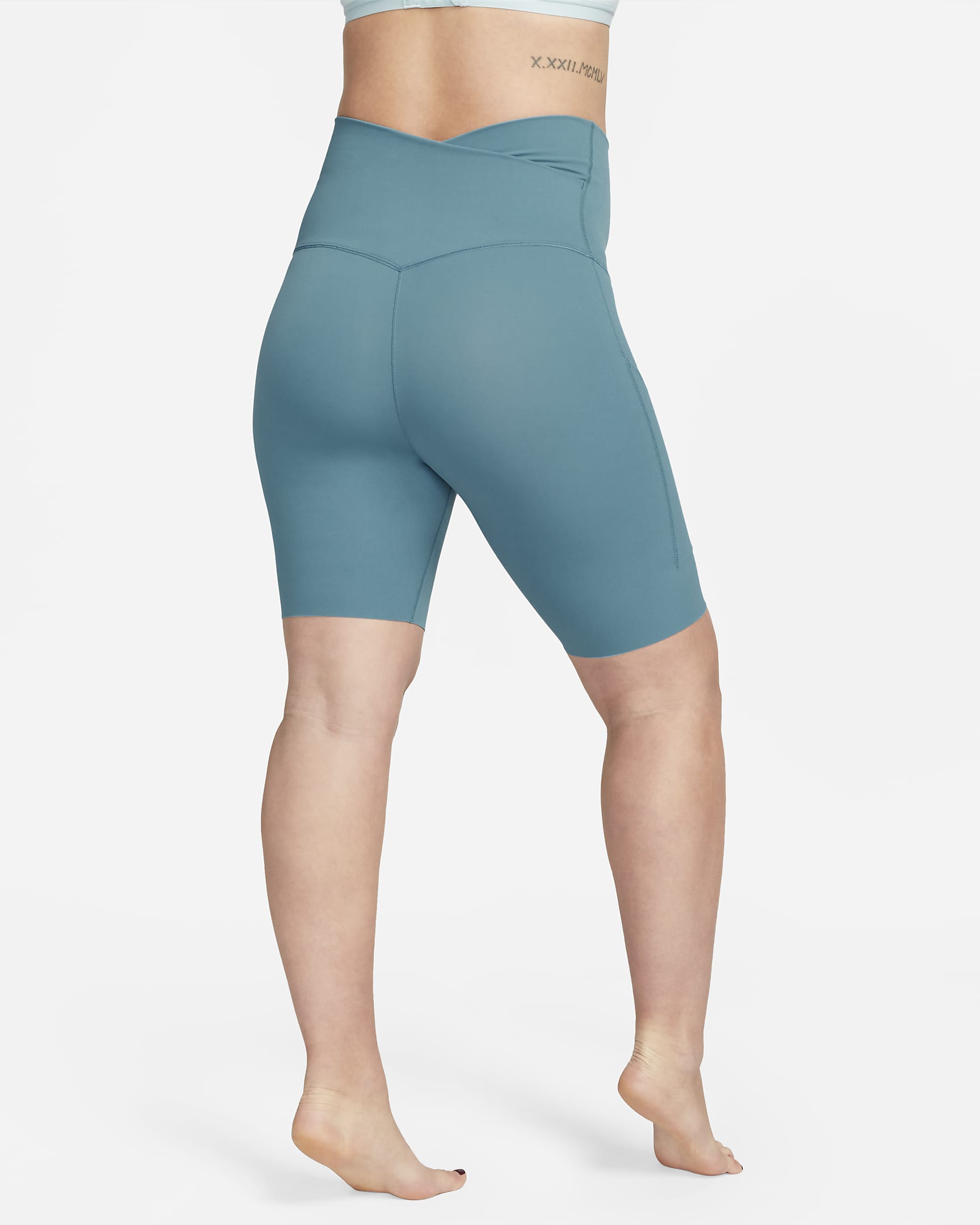 Nike Zenvy (M) Women's Gentle-support High-waisted 20cm (approx.) Biker ...