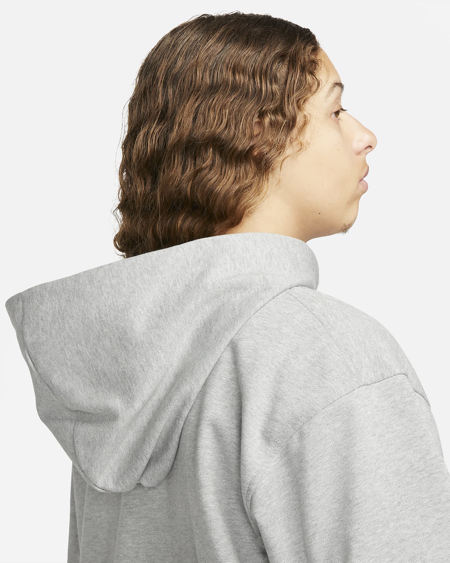 Nike Standard Issue Dri-FIT basketbalhoodie voor heren - Dark Grey Heather/Pale Ivory